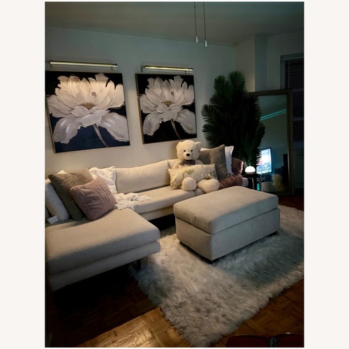 Used AllMordern Miller 2 - Piece Upholstered L-Sectional for sale on AptDeco