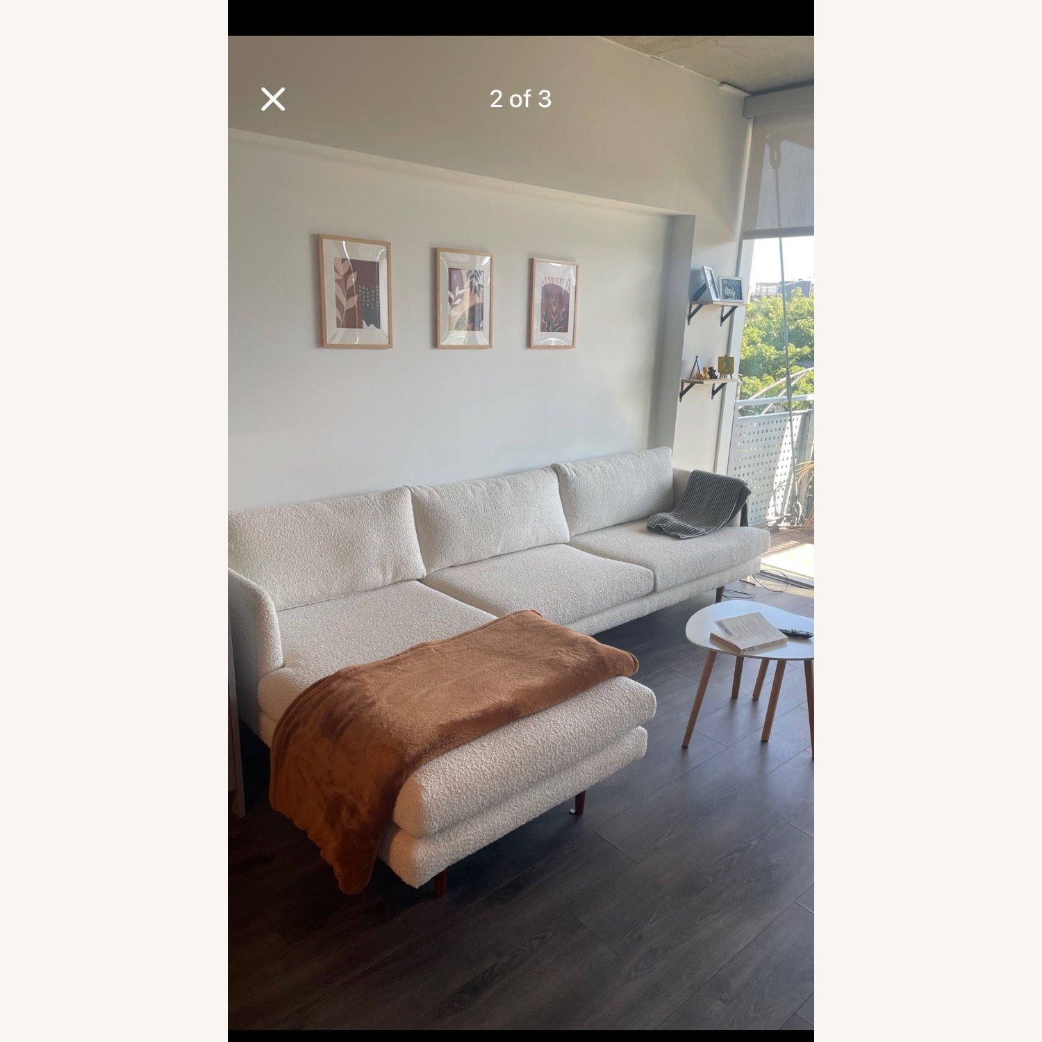 AllMordern Miller 2 - Piece Upholstered L-Sectional - image-3