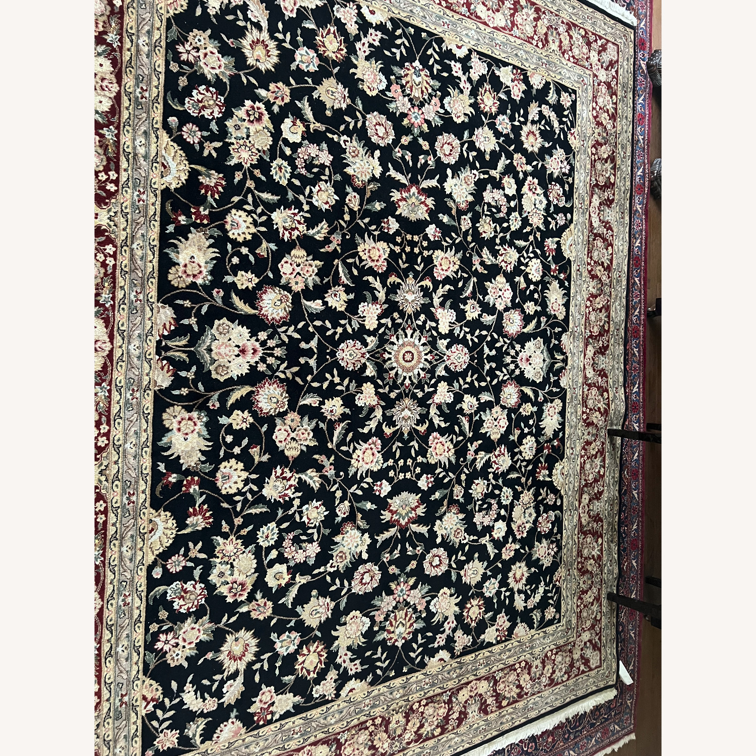 Oriential Hand Knotted 100% Wool Rug - image-1