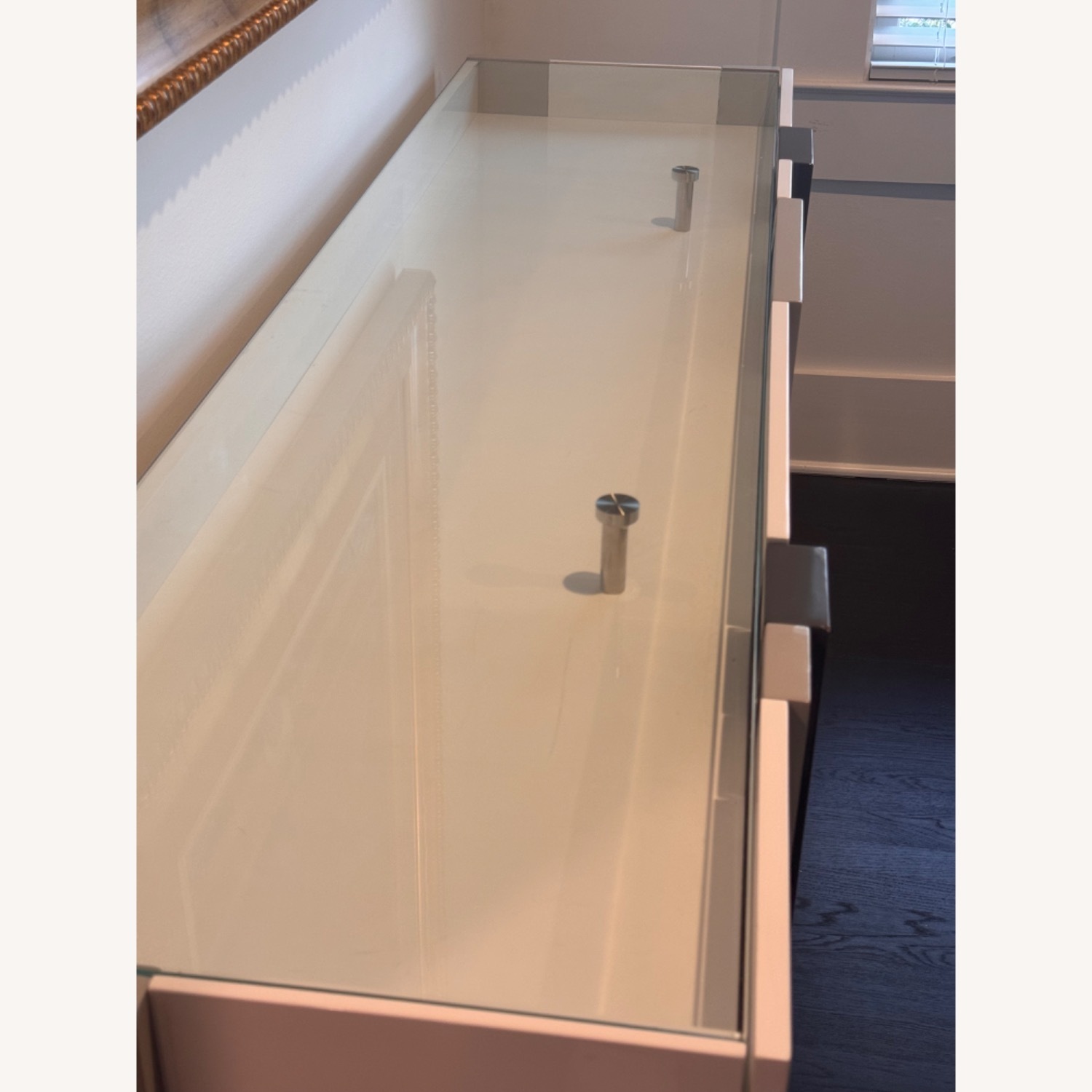 Modern White Lacquer Buffet - image-3