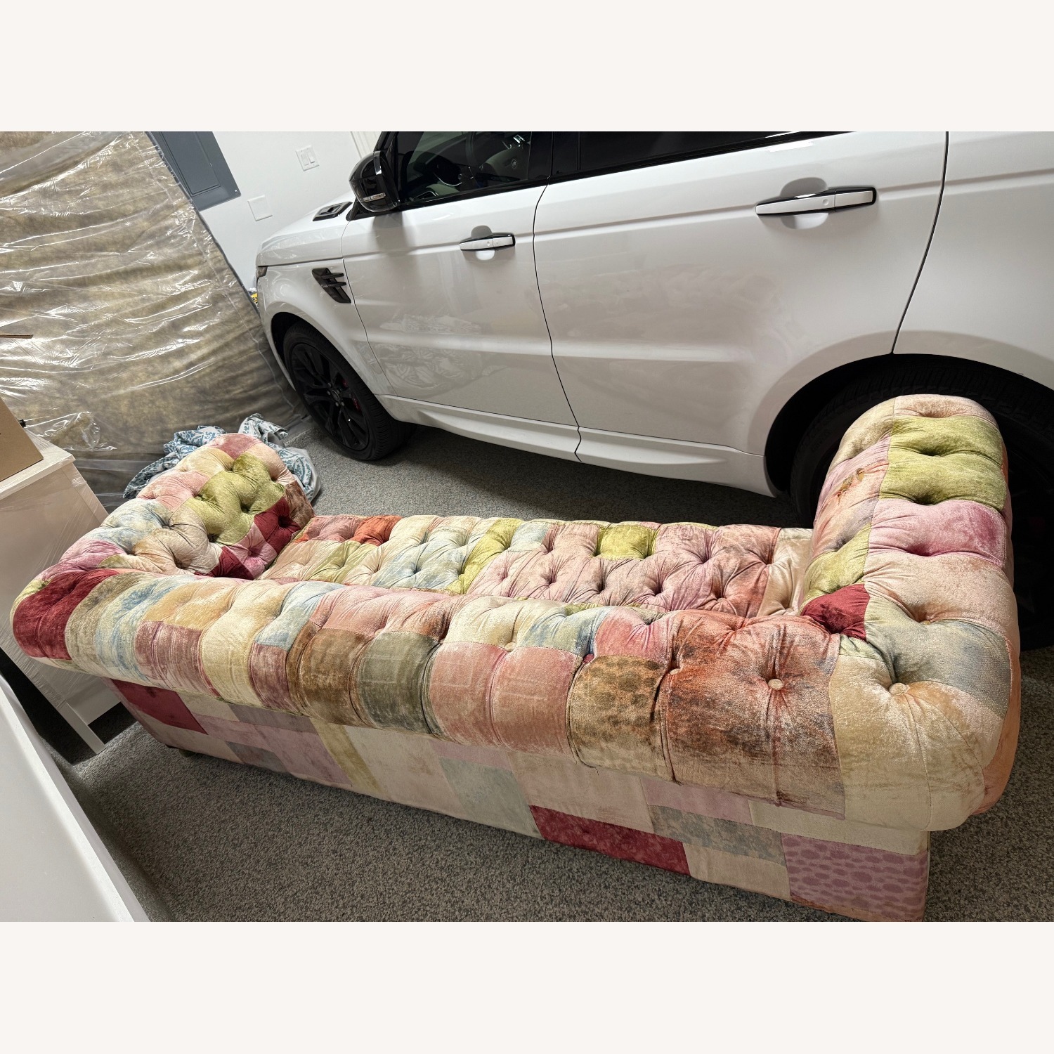 Boheme Sofa Patchwork Velvet - image-3