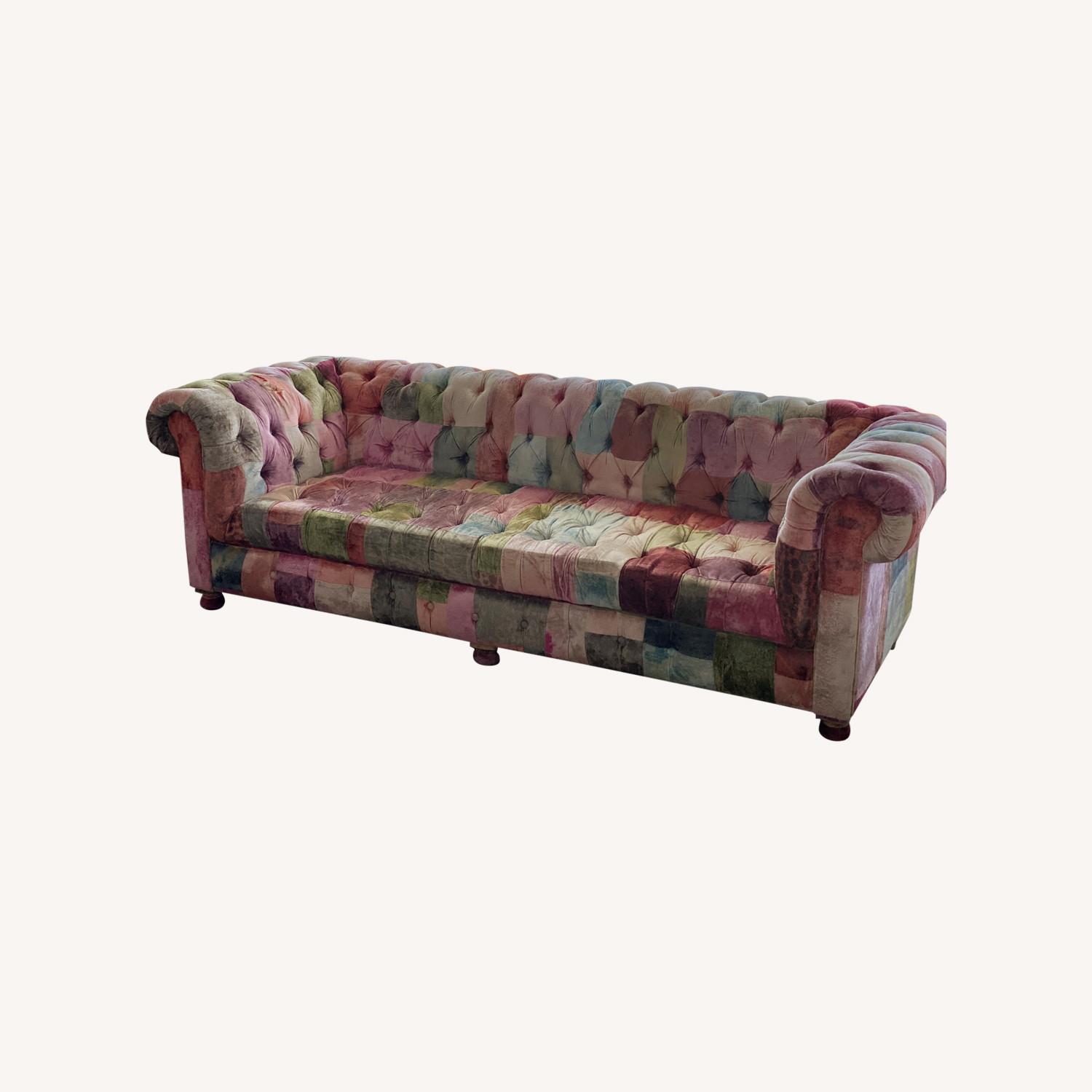 Boheme Sofa Patchwork Velvet - image-0