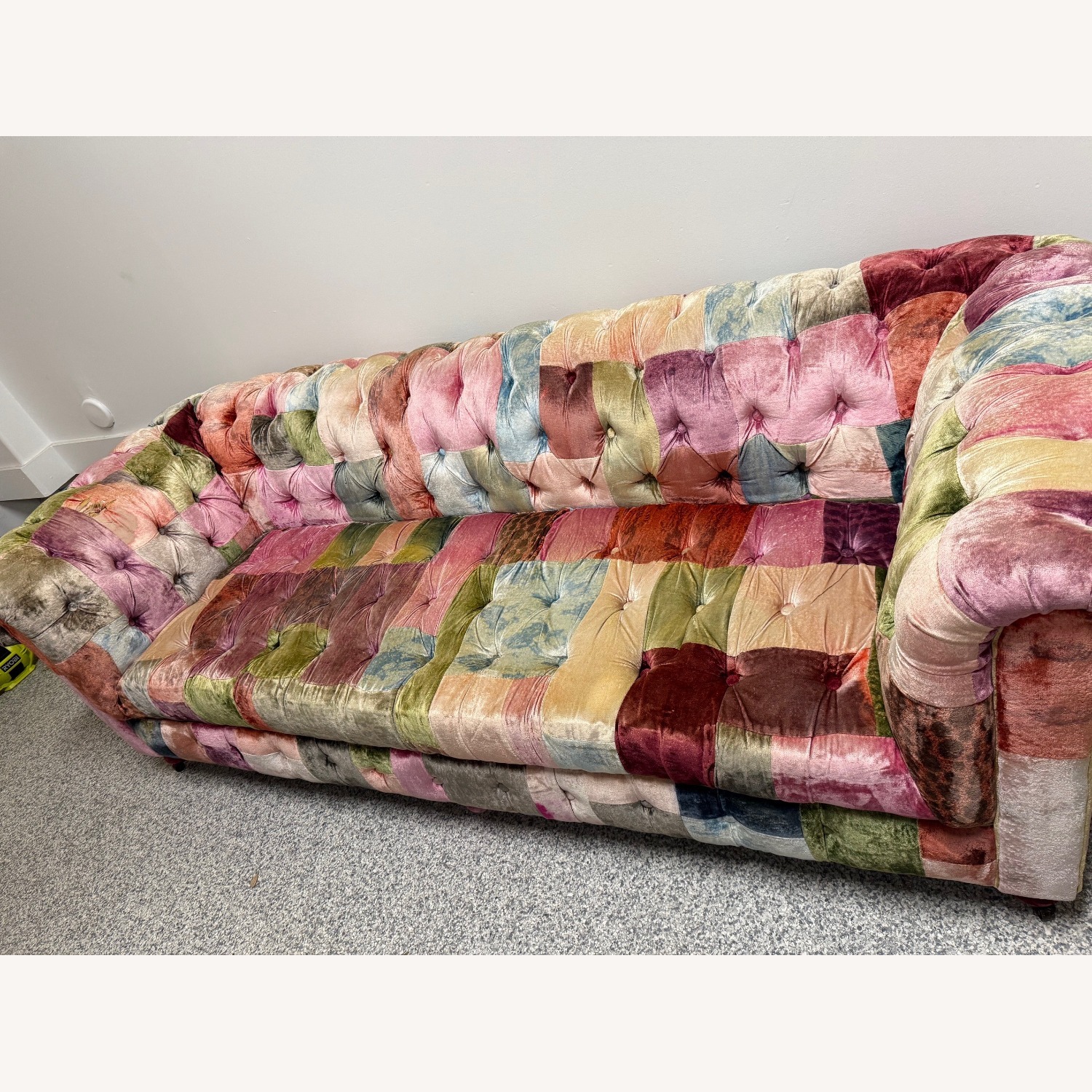 Boheme Sofa Patchwork Velvet - image-4