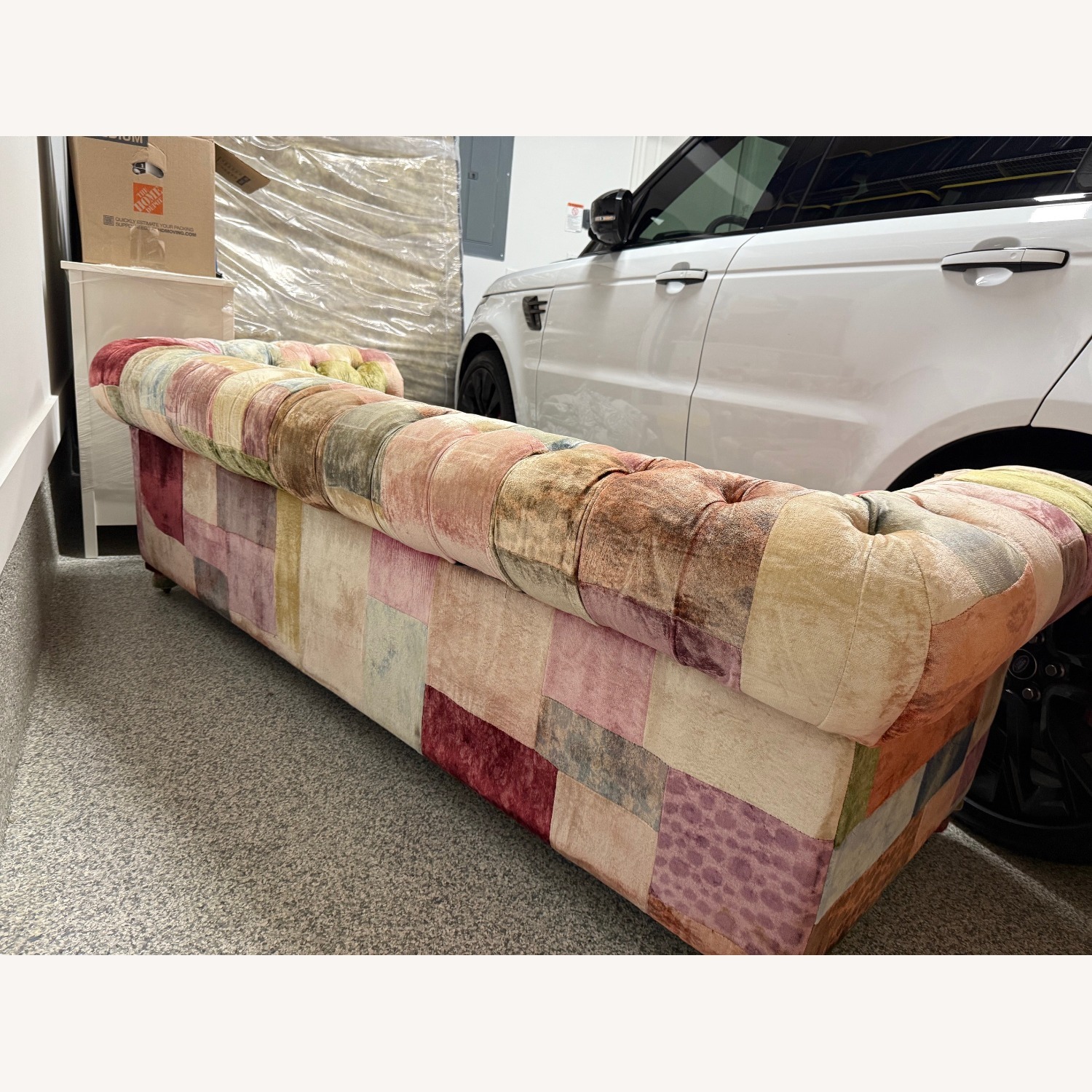 Boheme Sofa Patchwork Velvet - image-5