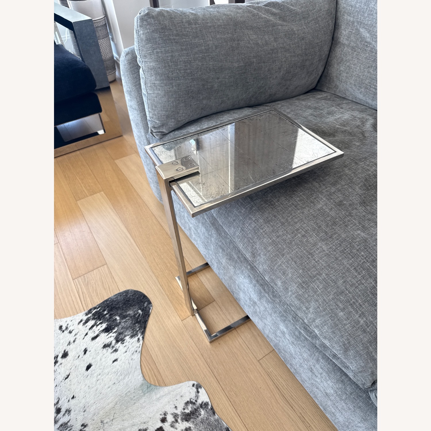 Franz Églomisé Rectangular Side Table - image-1