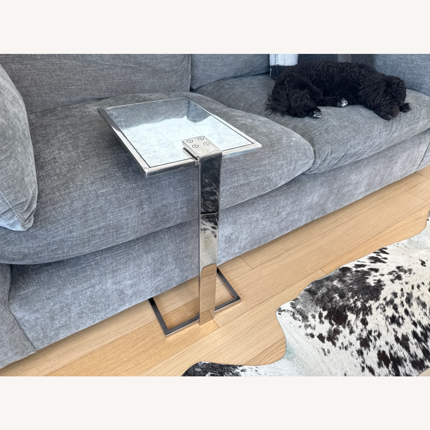 Franz Églomisé Rectangular Side Table - image-2