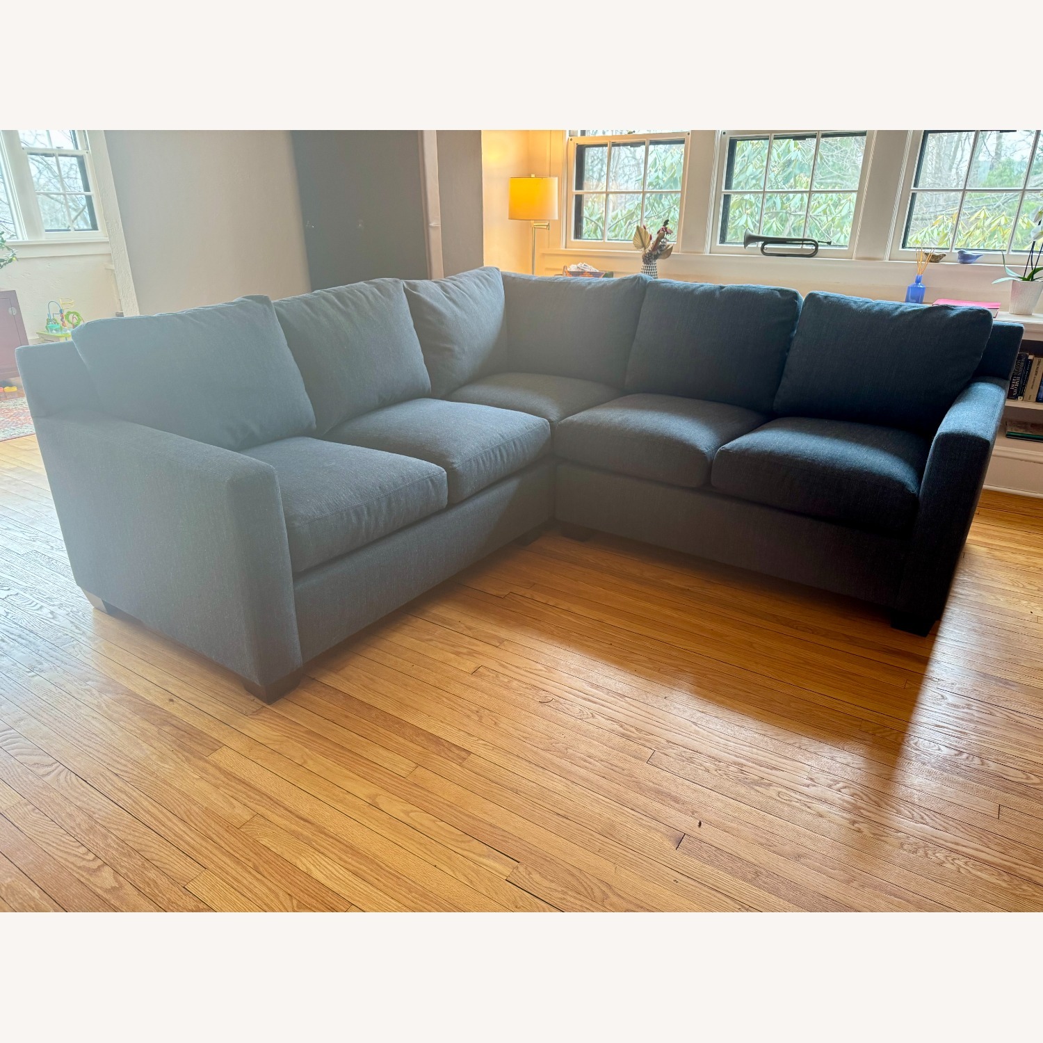 Pottery Barn York Square Arm 3-Piece Sectional - image-2