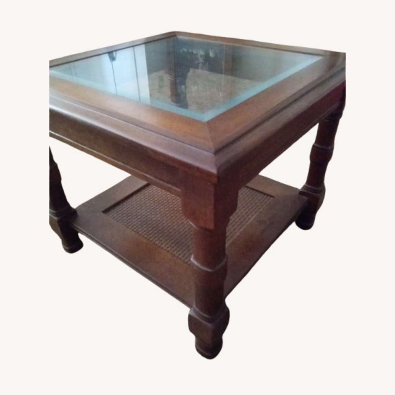 Brown Wood Table - image-3