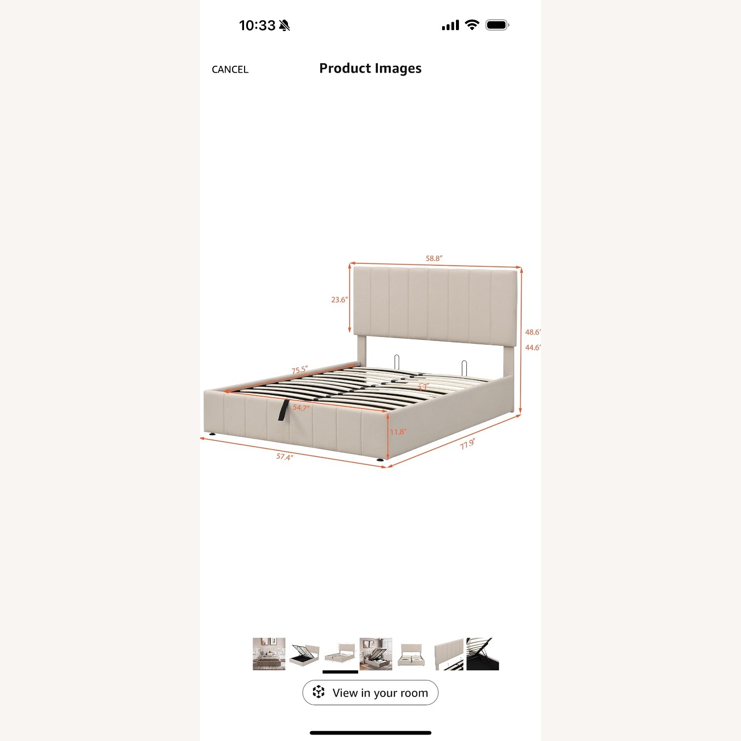 Full Bed with Storage - image-2
