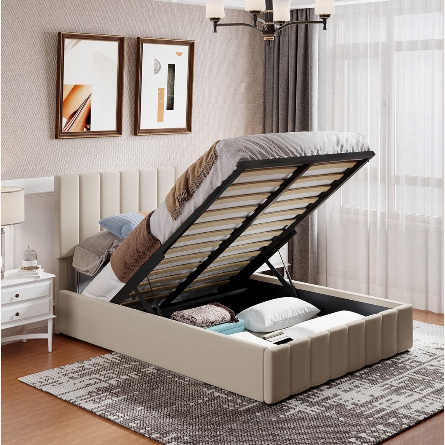 Full Bed with Storage - image-1