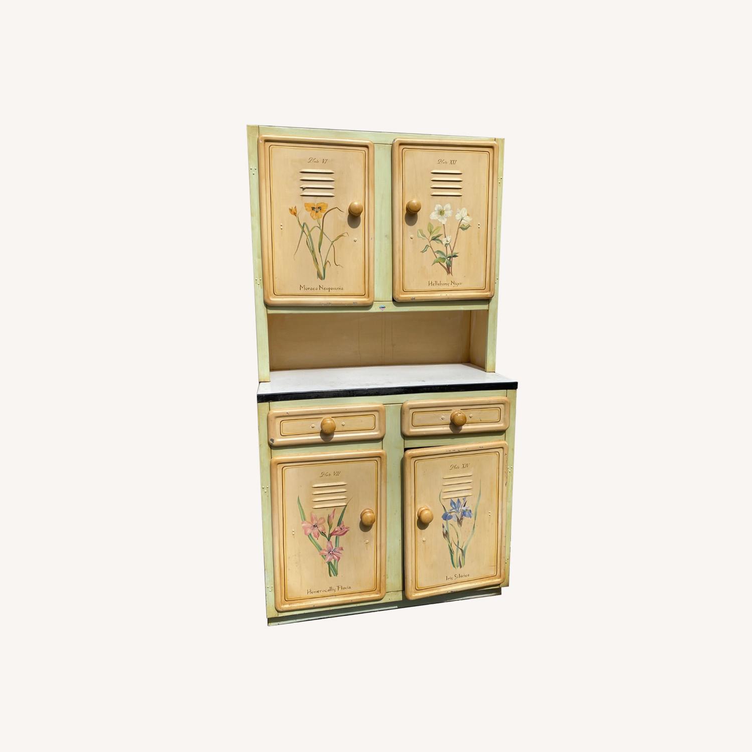 Antique Hand Painted Buffet - image-0