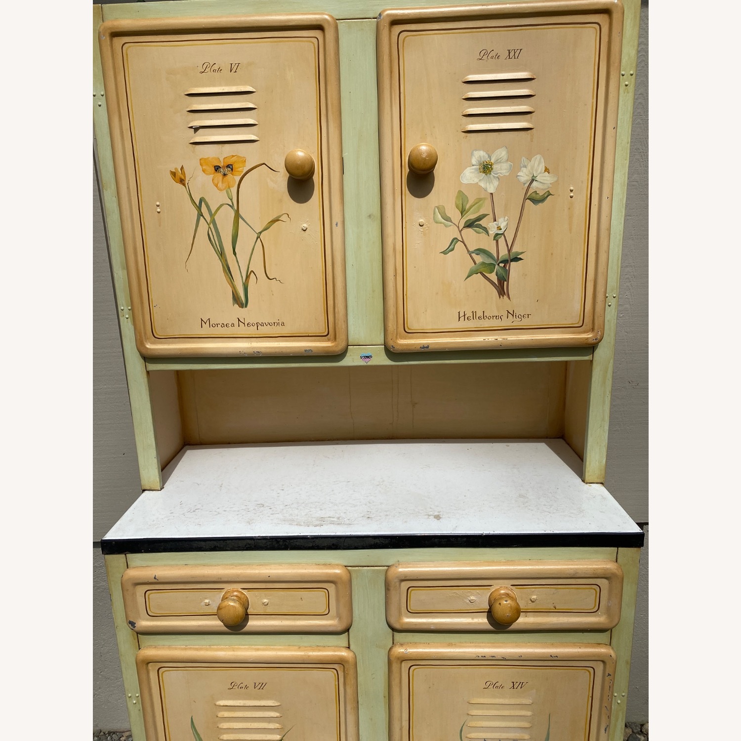 Antique Hand Painted Buffet - image-3