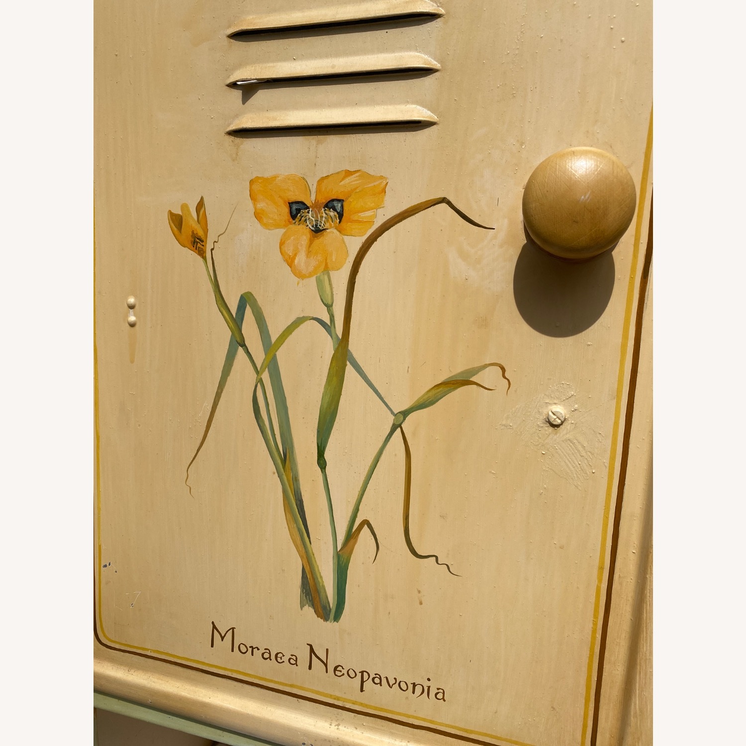 Antique Hand Painted Buffet - image-5