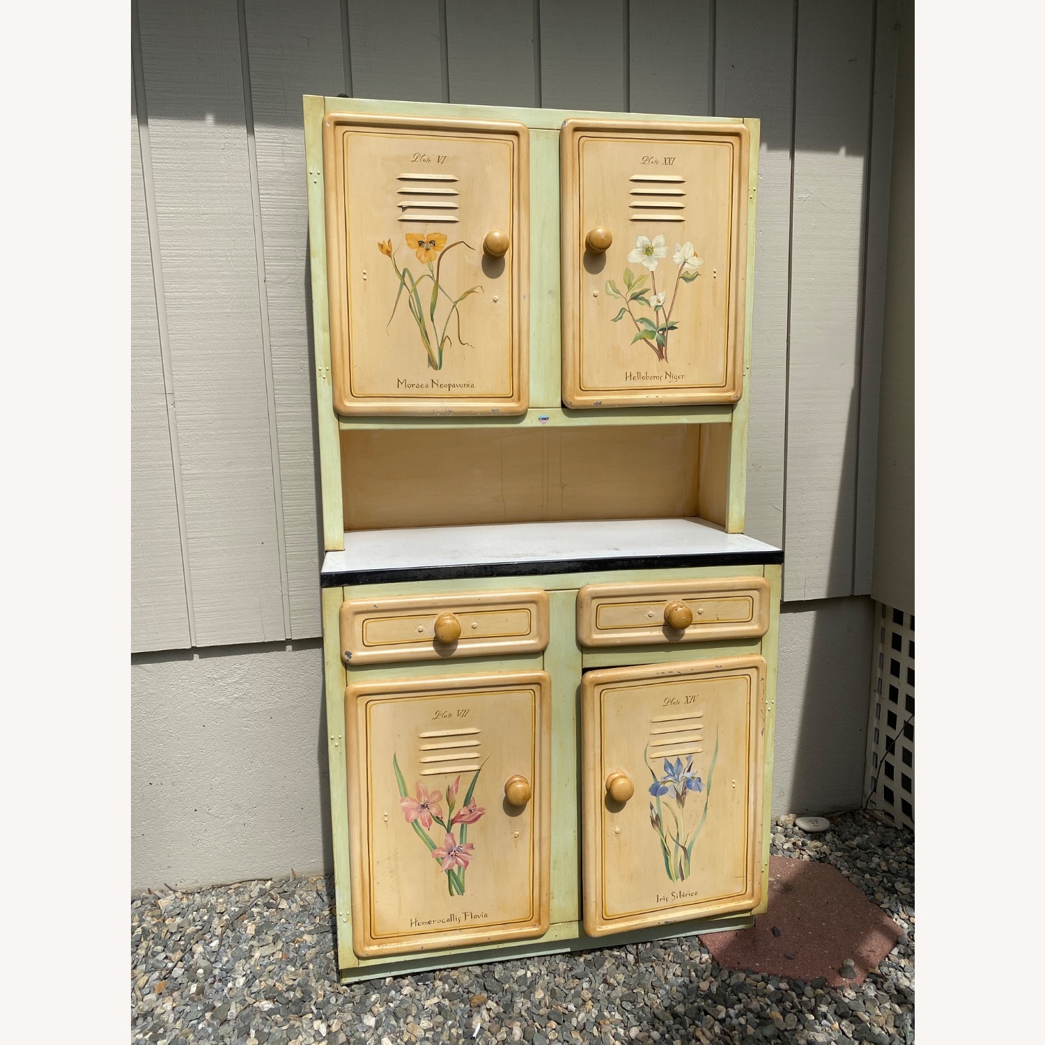 Antique Hand Painted Buffet - image-1