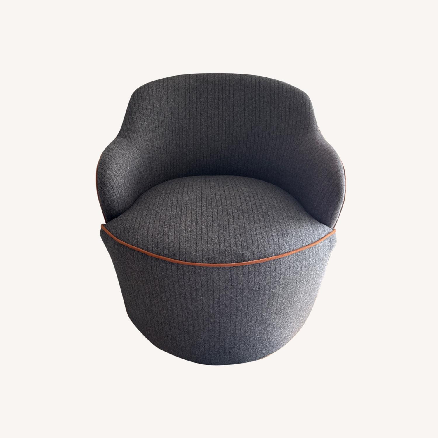 Uttermost Custom Swivel Accent Chair - image-0