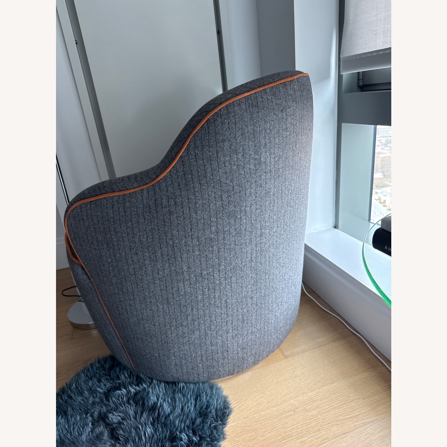 Uttermost Custom Swivel Accent Chair - image-3