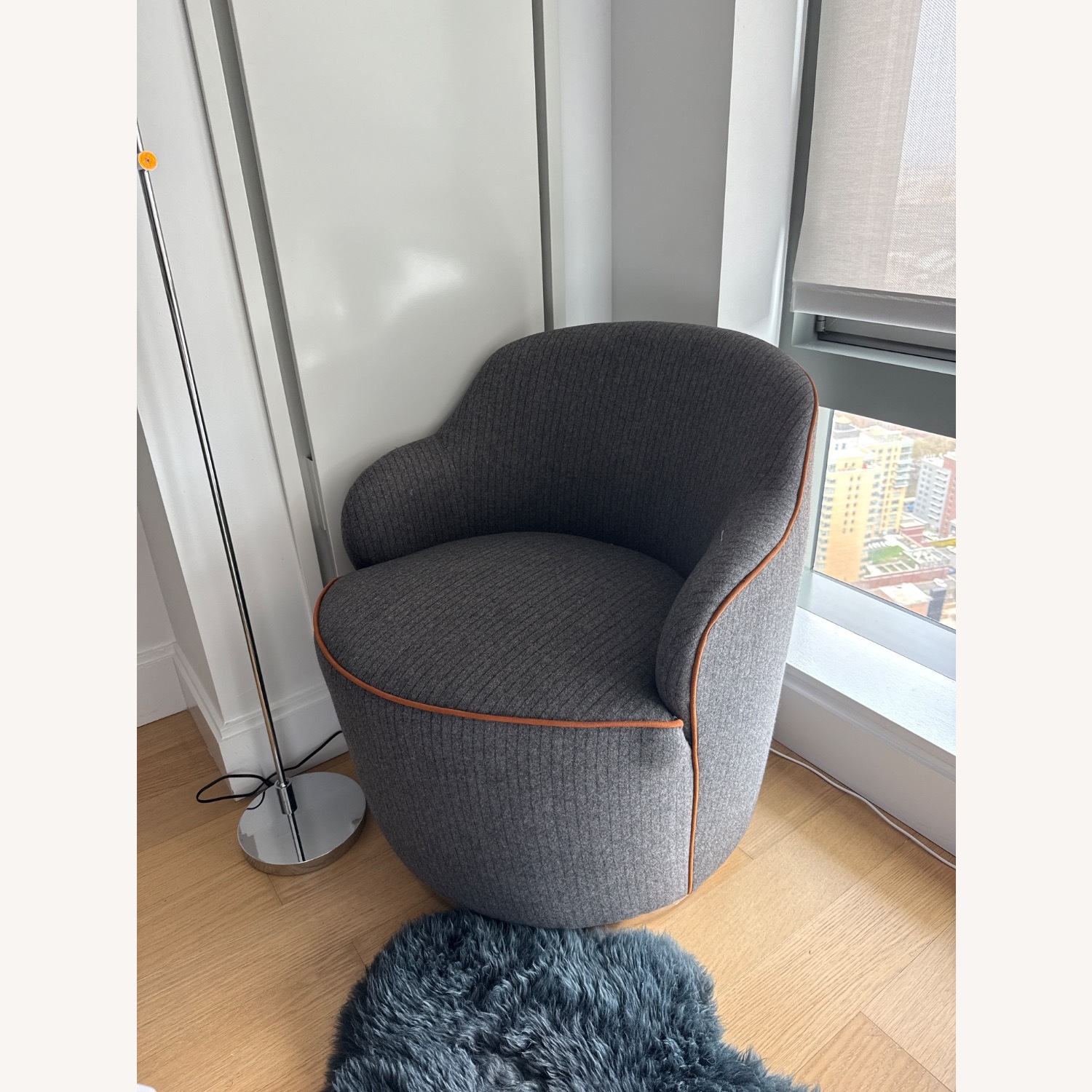 Uttermost Custom Swivel Accent Chair - image-1