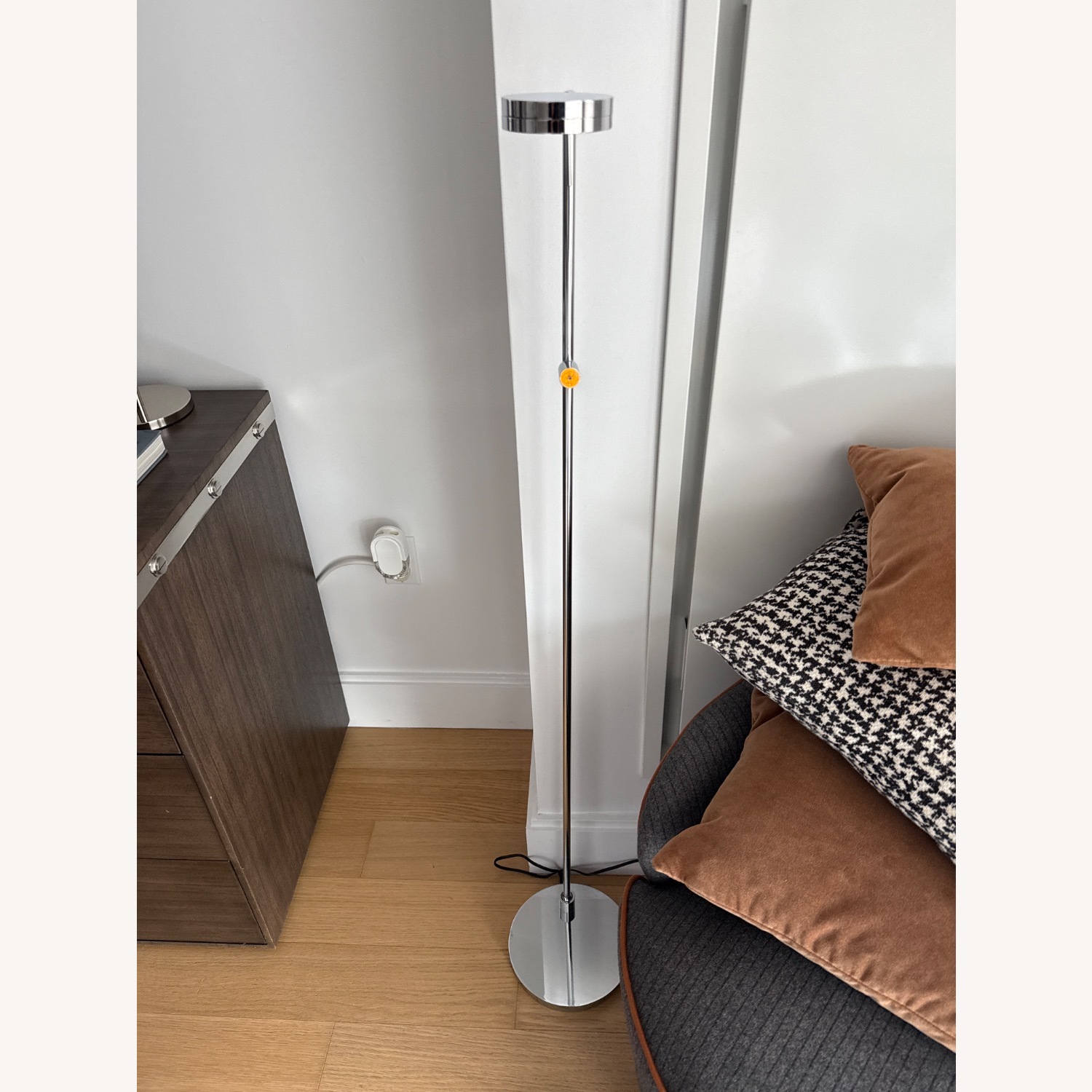 Lumens Dimming Floor Lamp with Adjustable Bae - image-1