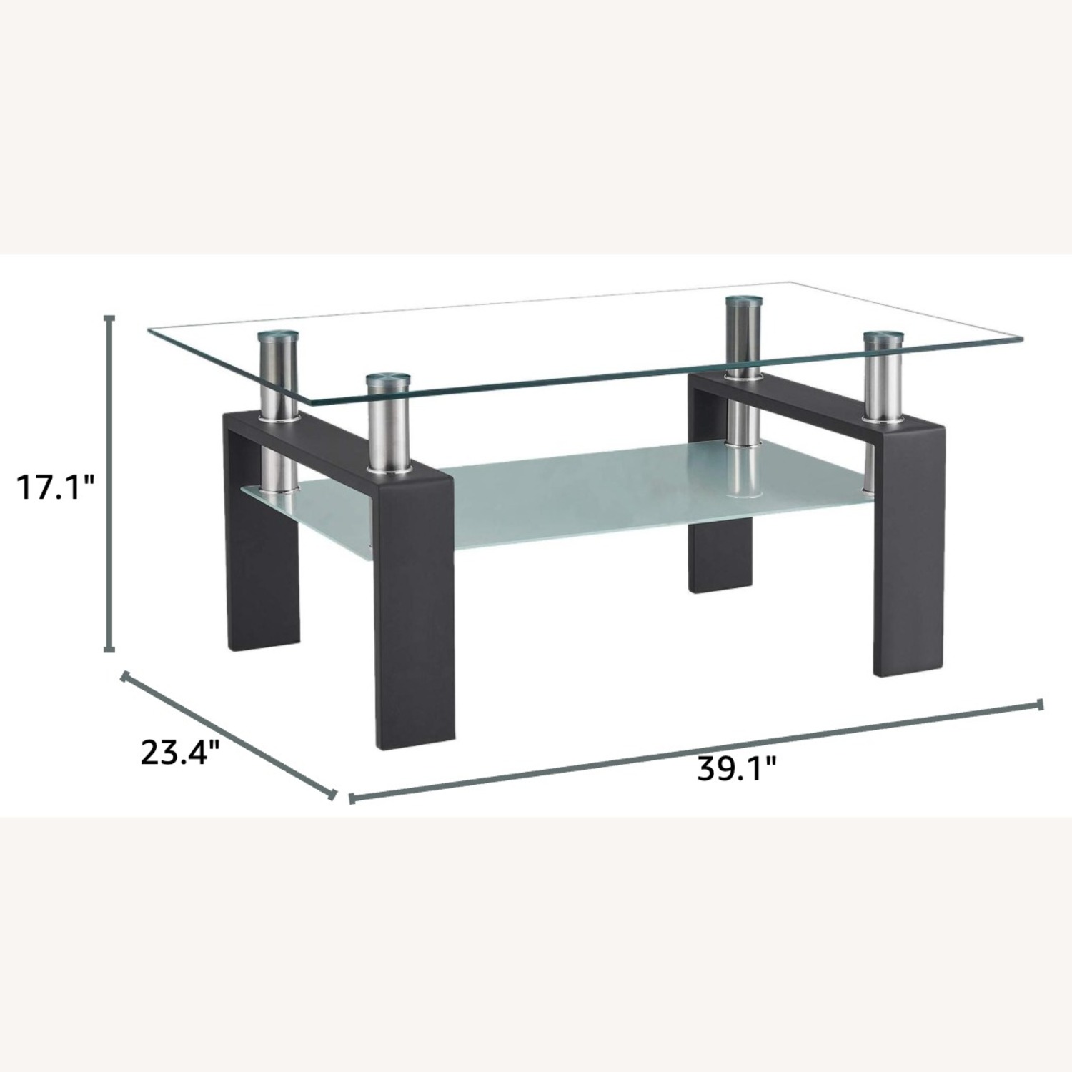 Glass Coffee Table - image-3