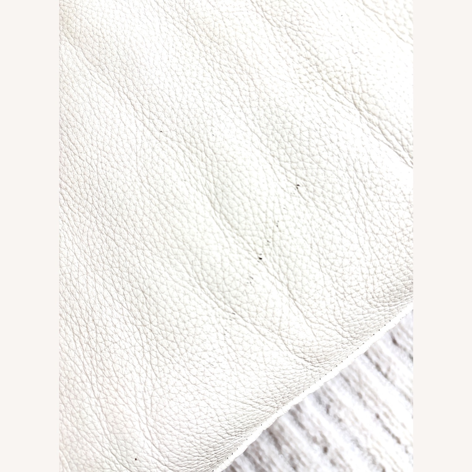 Roche Bobois White Leather Sofa - image-10