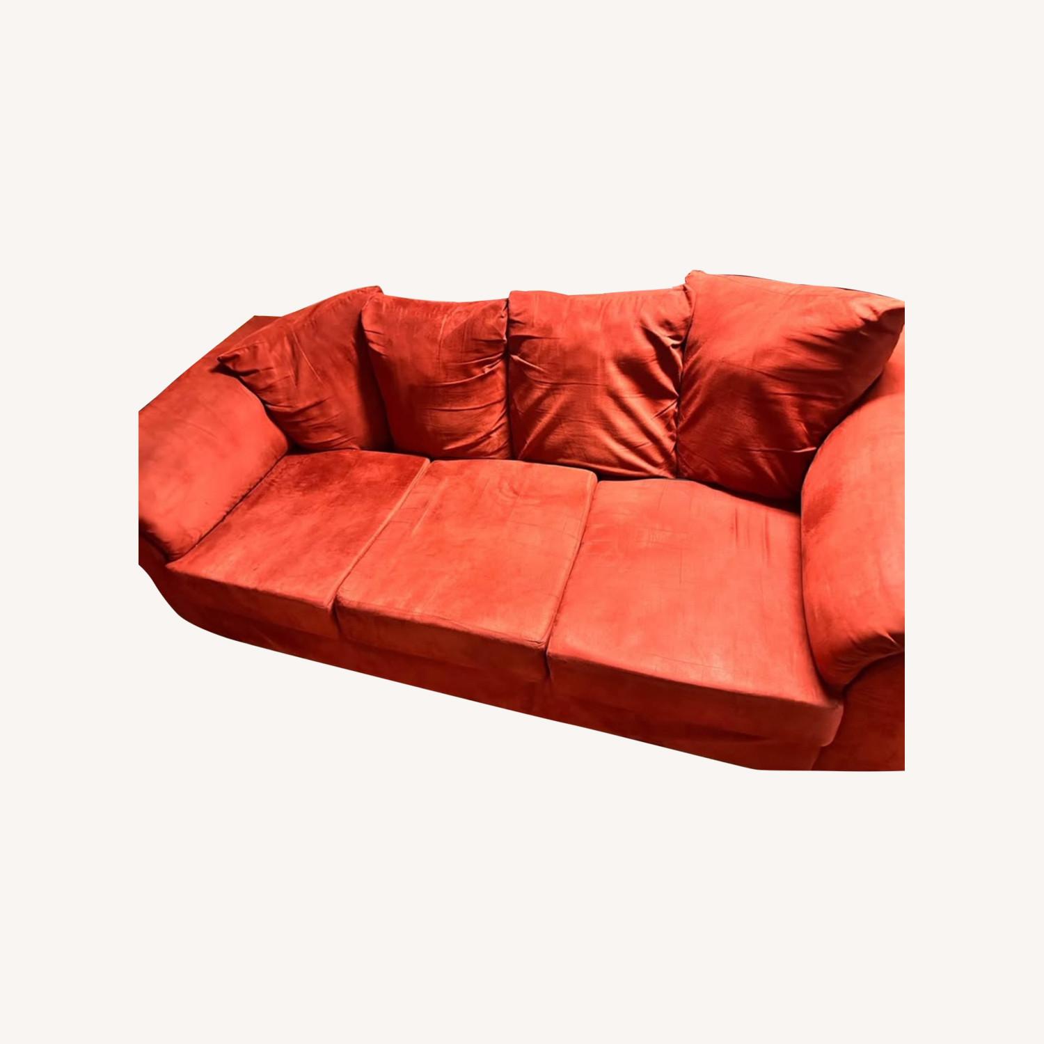 3 Seater Sofa with Hard Cushion - image-0