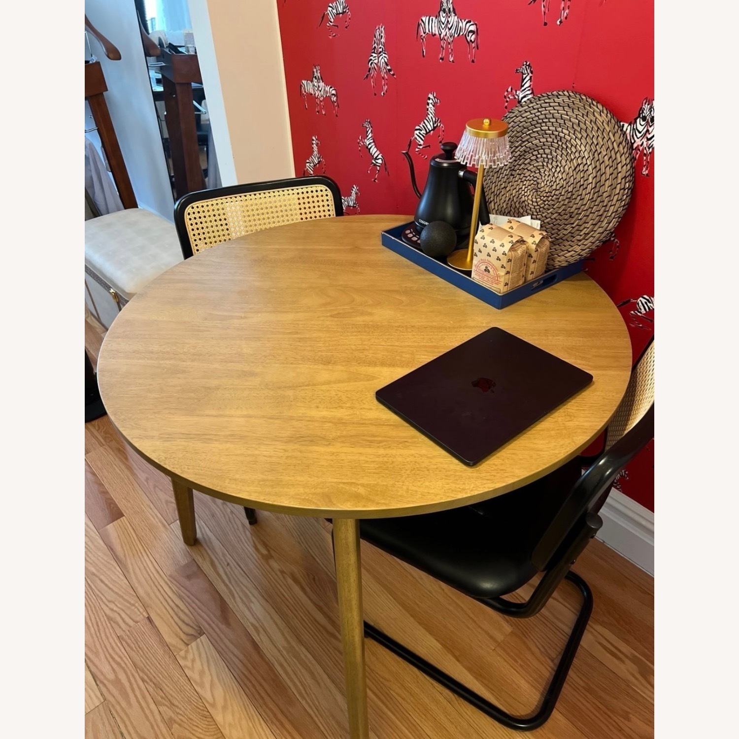 40" Astrid Mid-Century Round Dining Table  - image-2