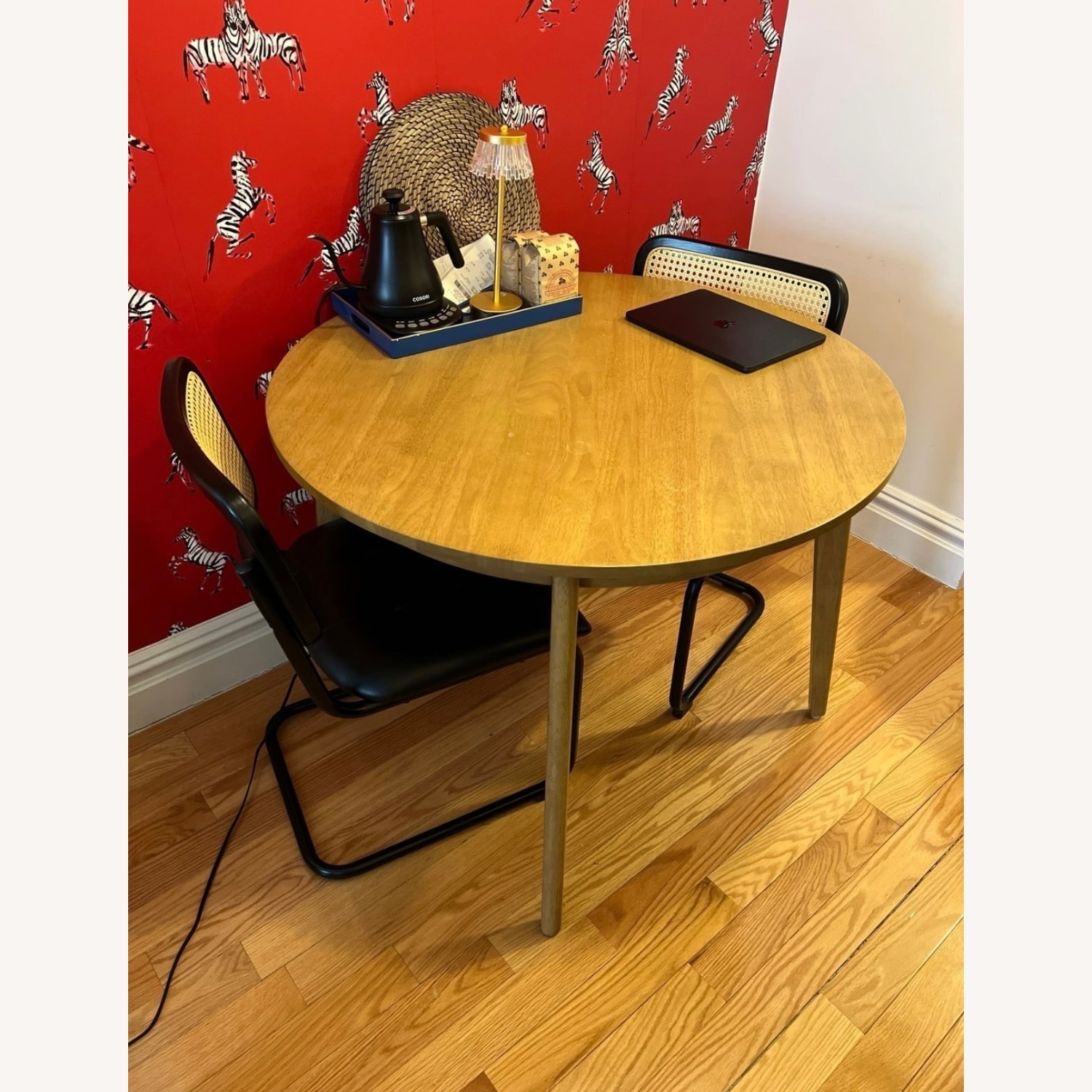 40" Astrid Mid-Century Round Dining Table  - image-5
