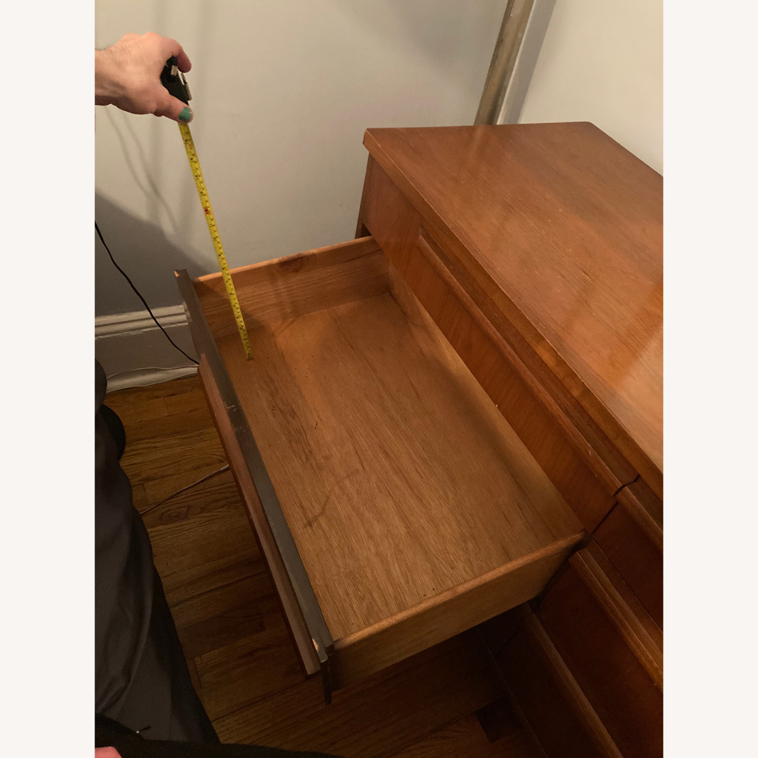 Mid-Century Modern Dresser with Mirror - image-5