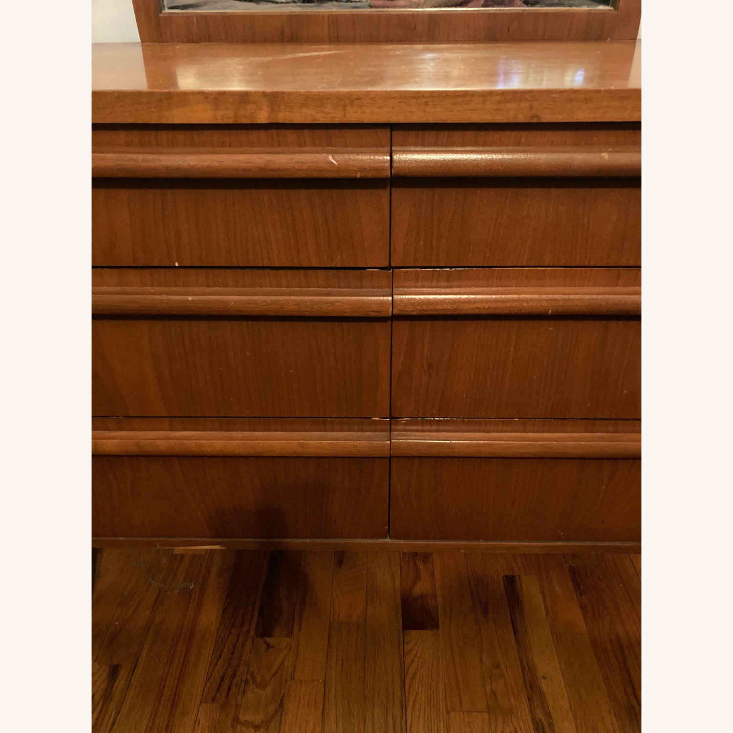 Mid-Century Modern Dresser with Mirror - image-4
