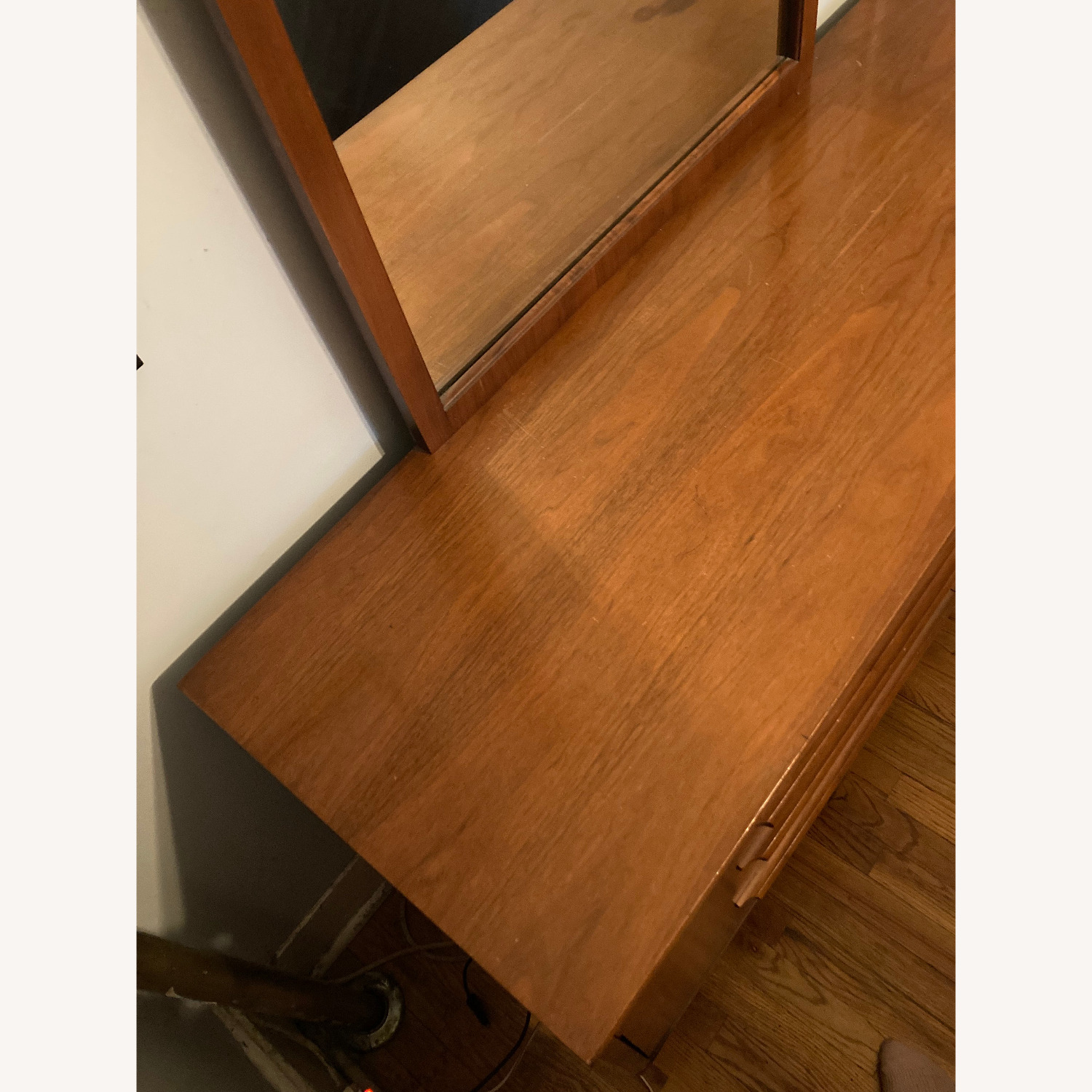 Mid-Century Modern Dresser with Mirror - image-11