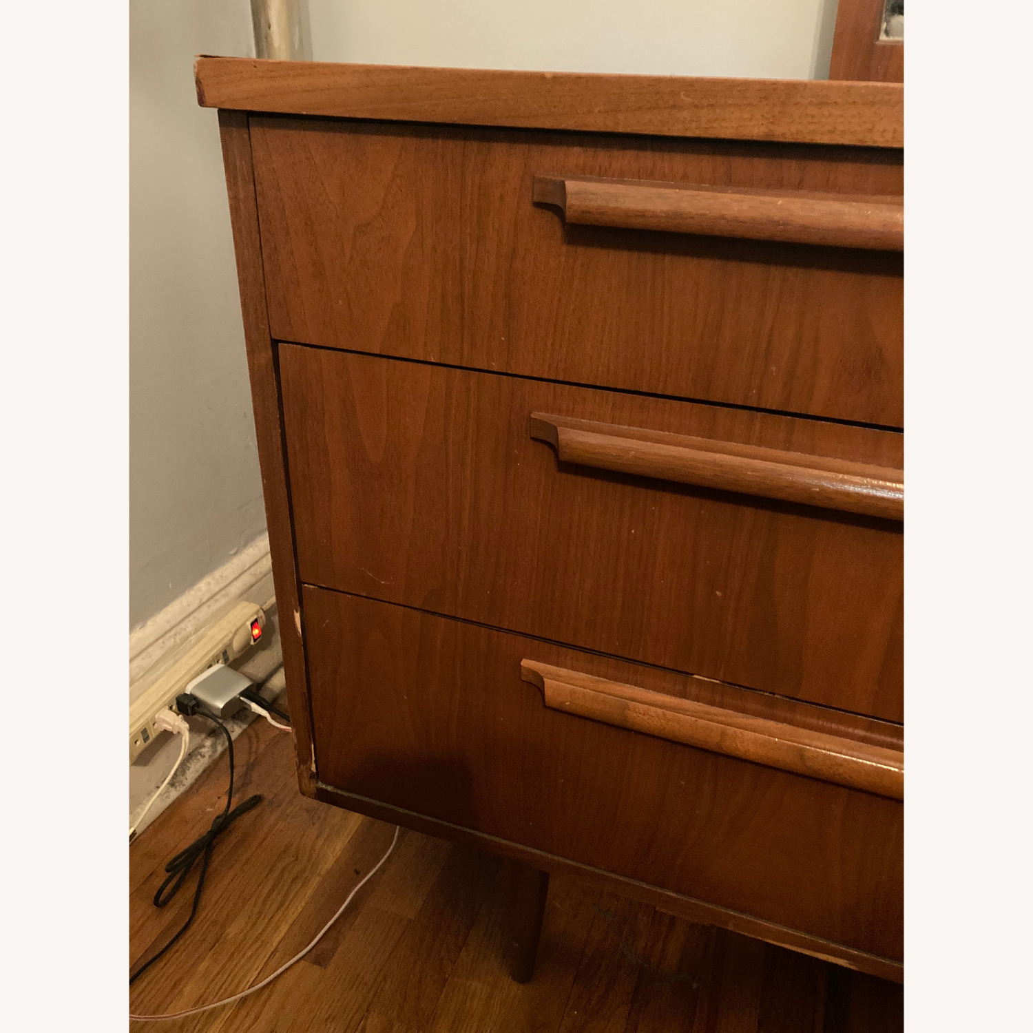 Mid-Century Modern Dresser with Mirror - image-7