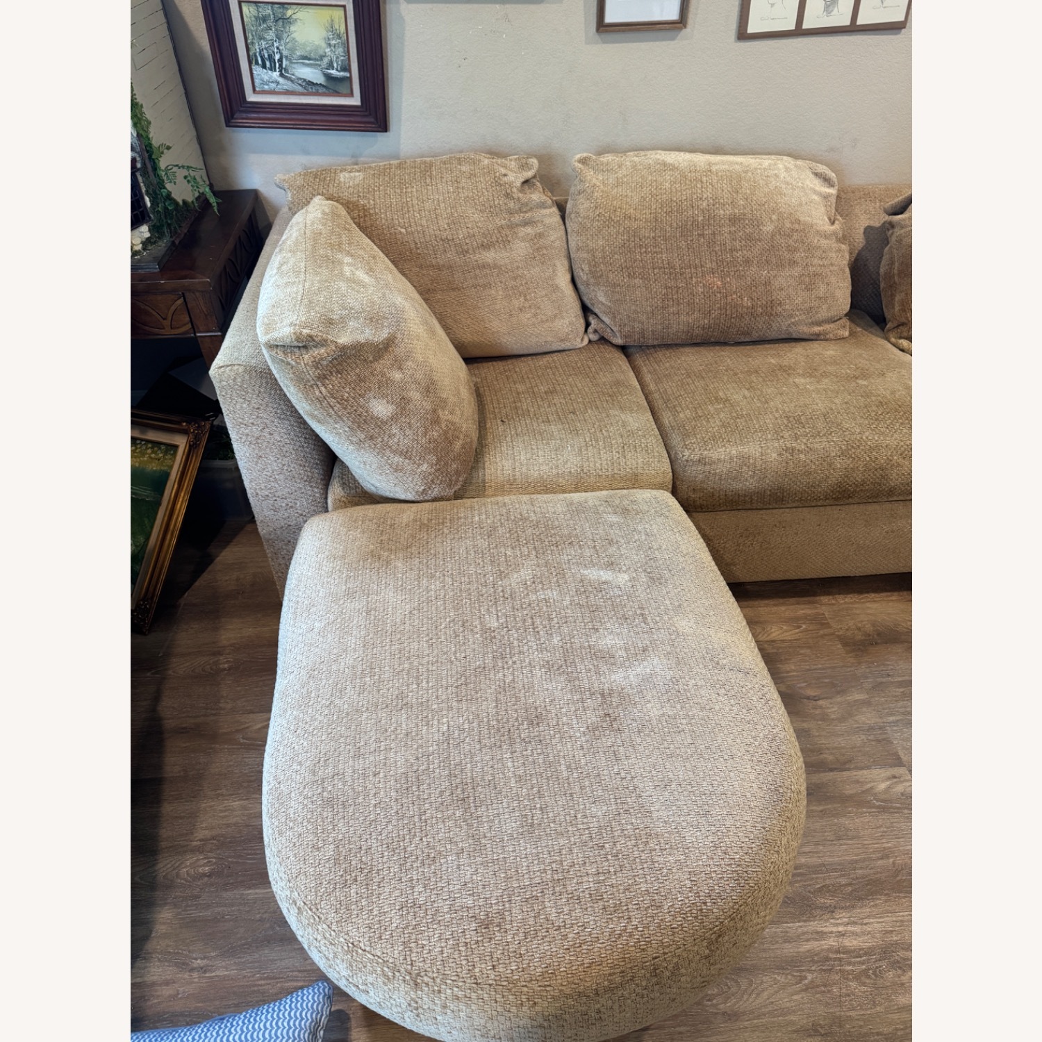 Kreiss Large Luxury Duck Feather Couch - image-2