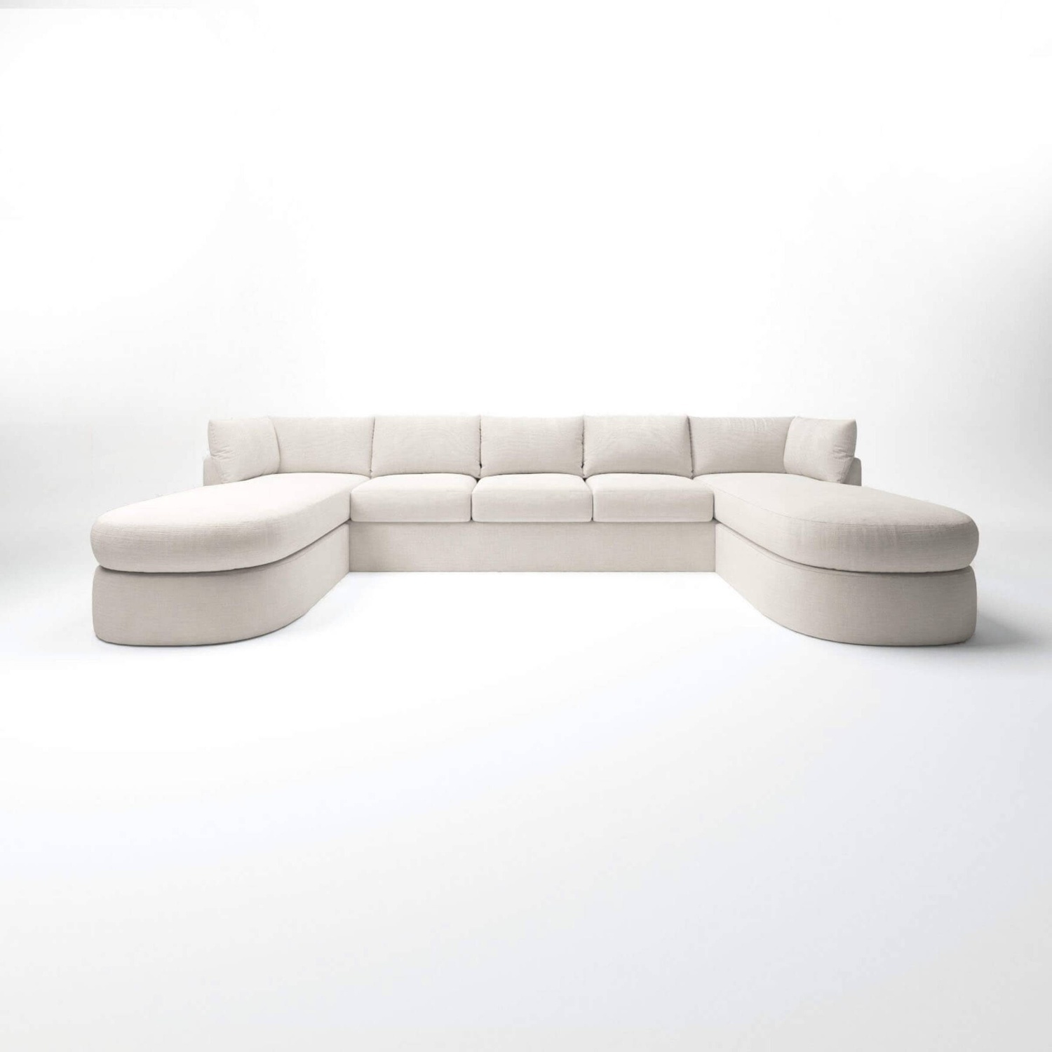 Kreiss Large Luxury Duck Feather Couch - image-5