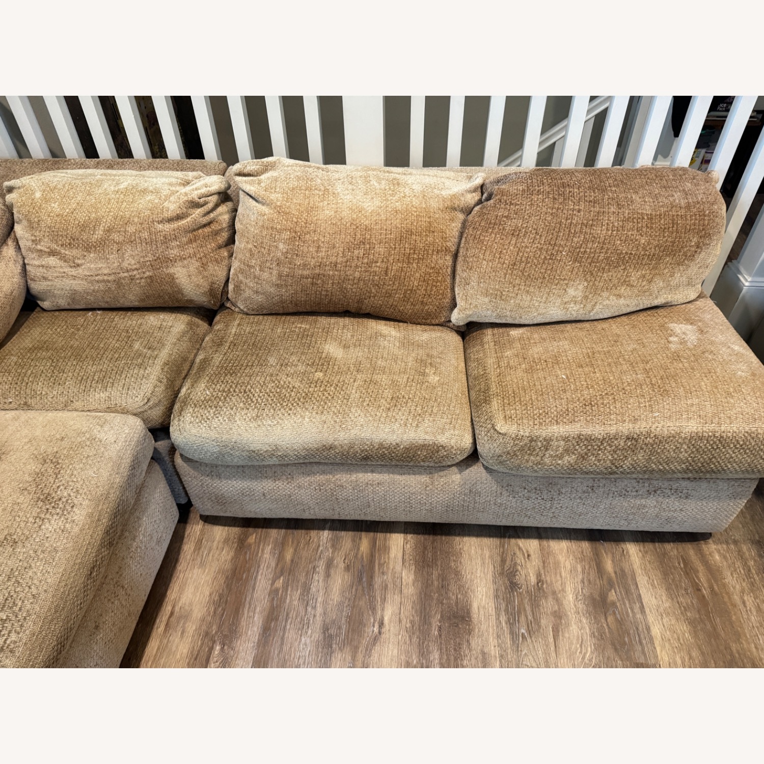 Kreiss Large Luxury Duck Feather Couch - image-3