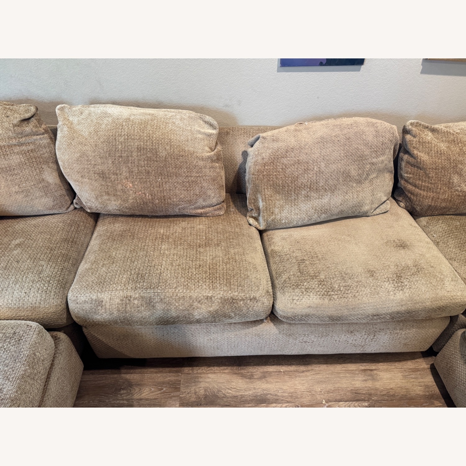 Kreiss Large Luxury Duck Feather Couch - image-4