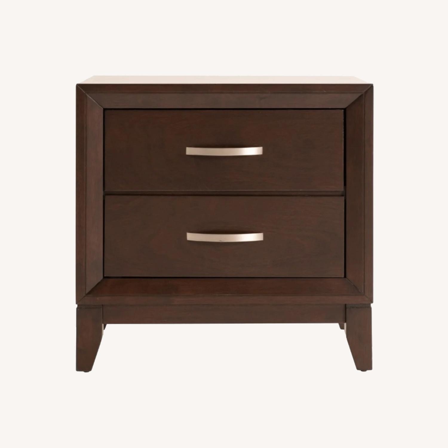 Tremont Espresso 2 Drawer Nightstand - image-0