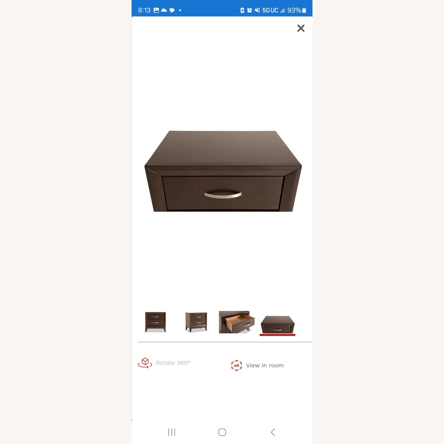 Tremont Espresso 2 Drawer Nightstand - image-3