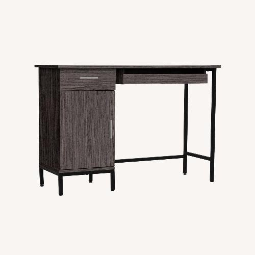 Used Computer Desk with Tray and Drawers for sale on AptDeco