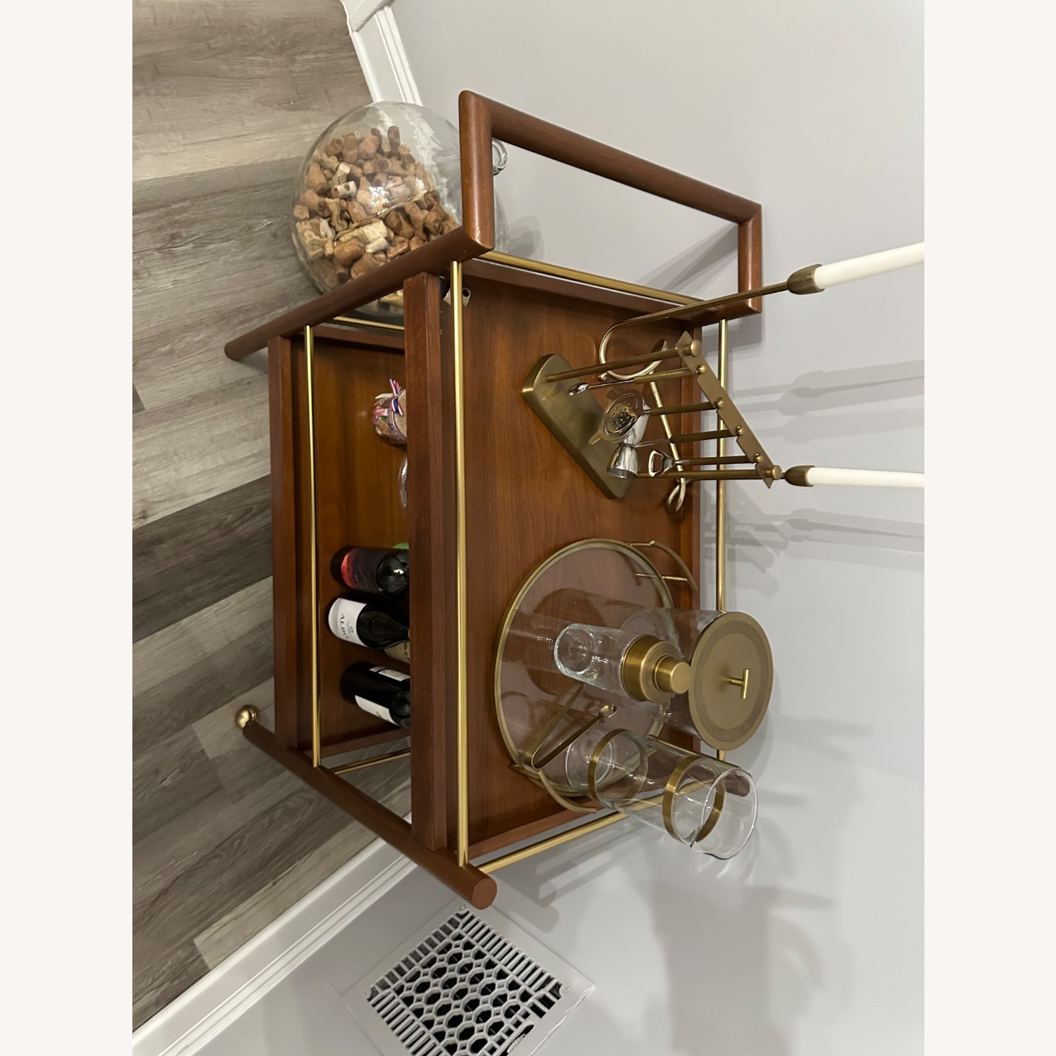 West Elm Mid Century Bar Cart - image-3