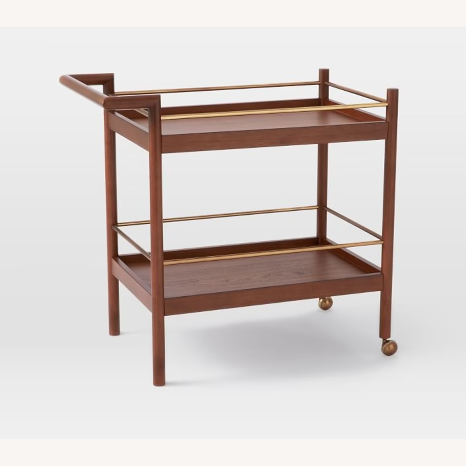 West Elm Mid Century Bar Cart - image-4
