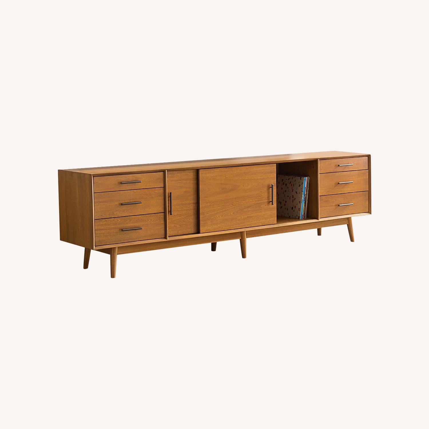 West Elm Mid Century Media Console - image-0