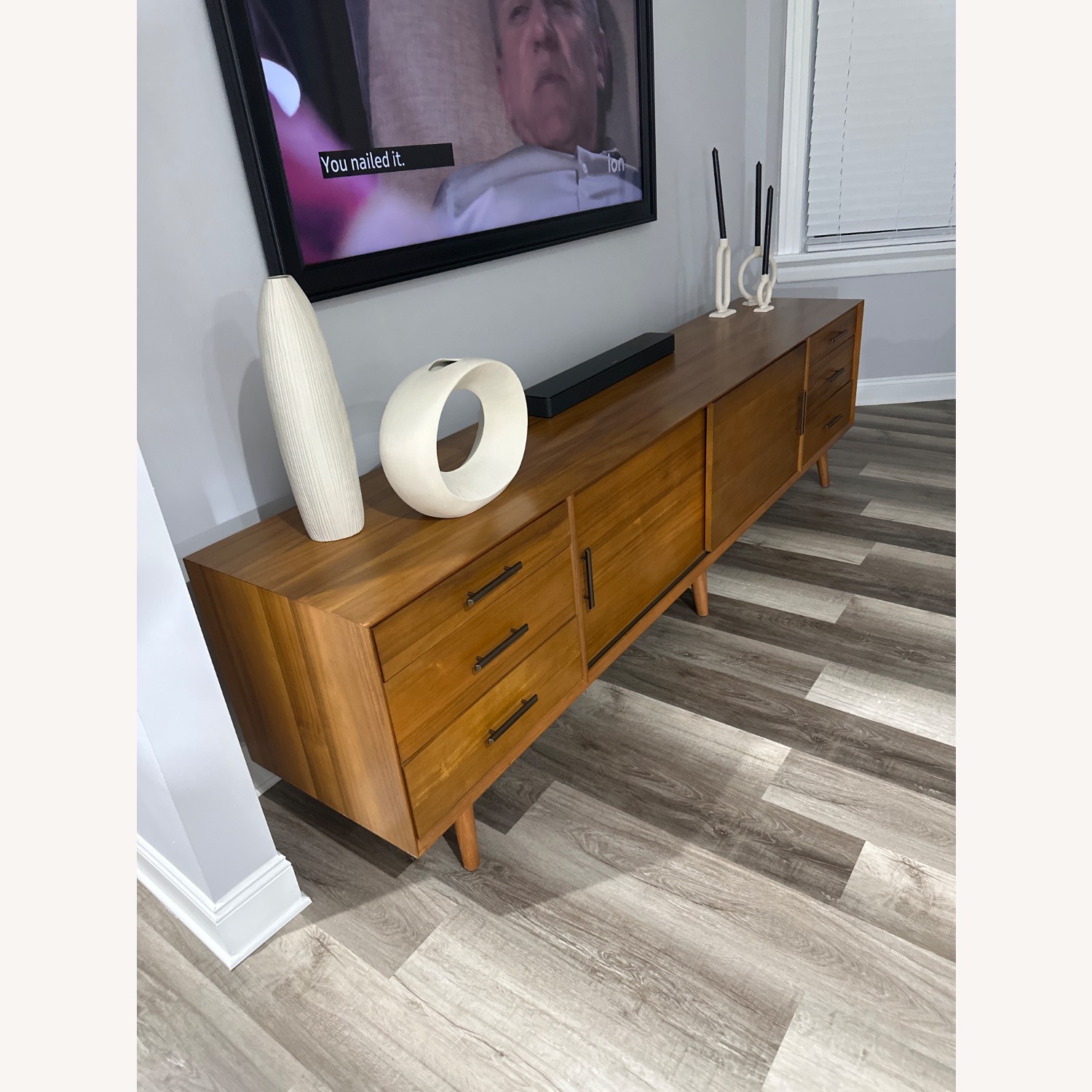 West Elm Mid Century Media Console - image-2