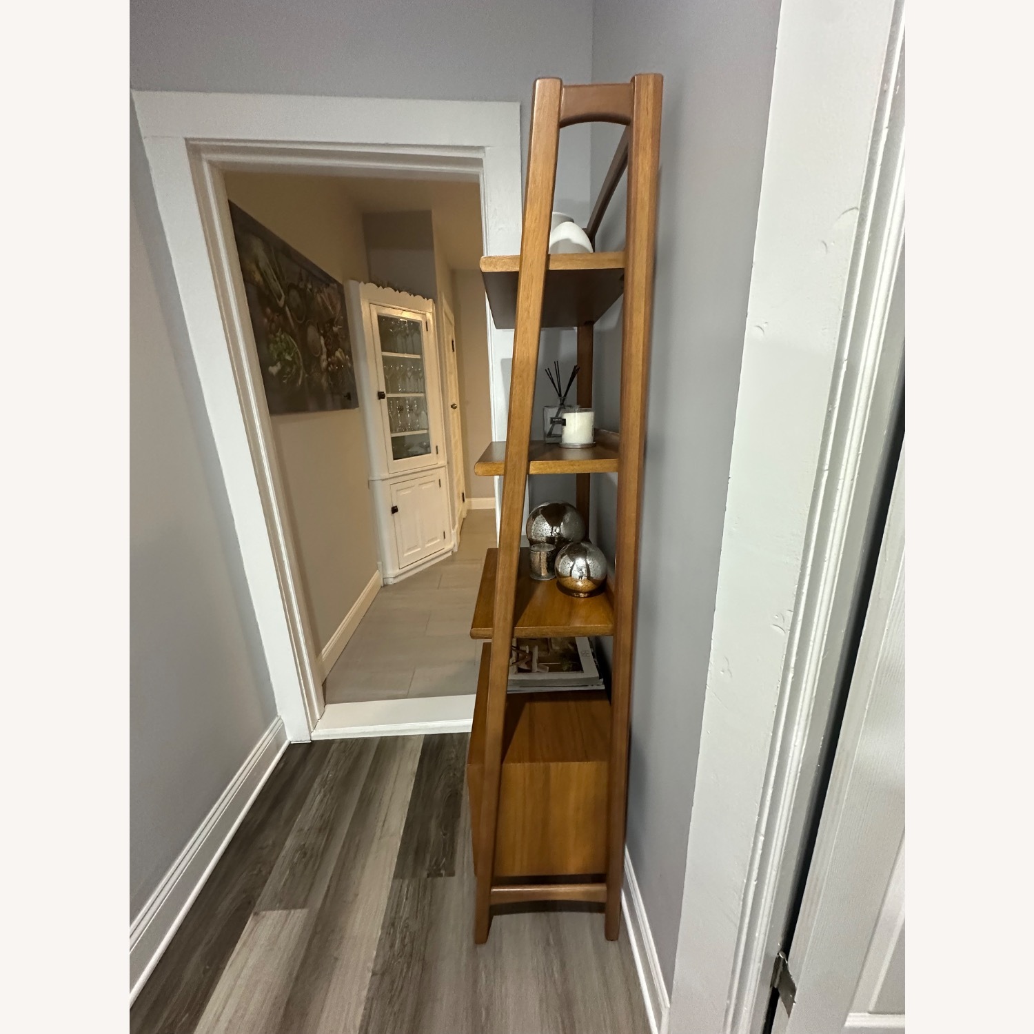 West Elm Mid-Century Bookshelf W Drawer (22") - image-4