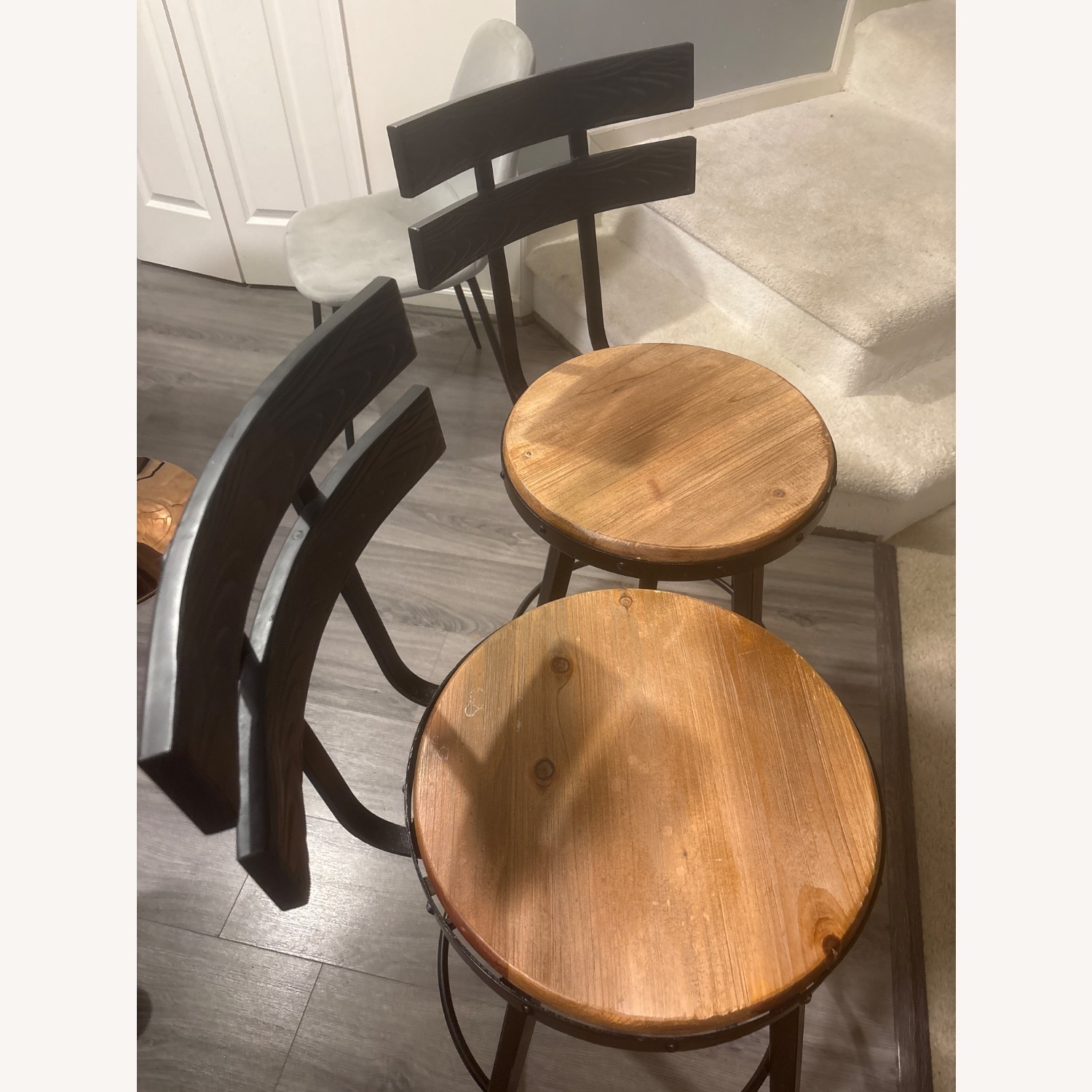 Rustic Bar Stools  - image-2