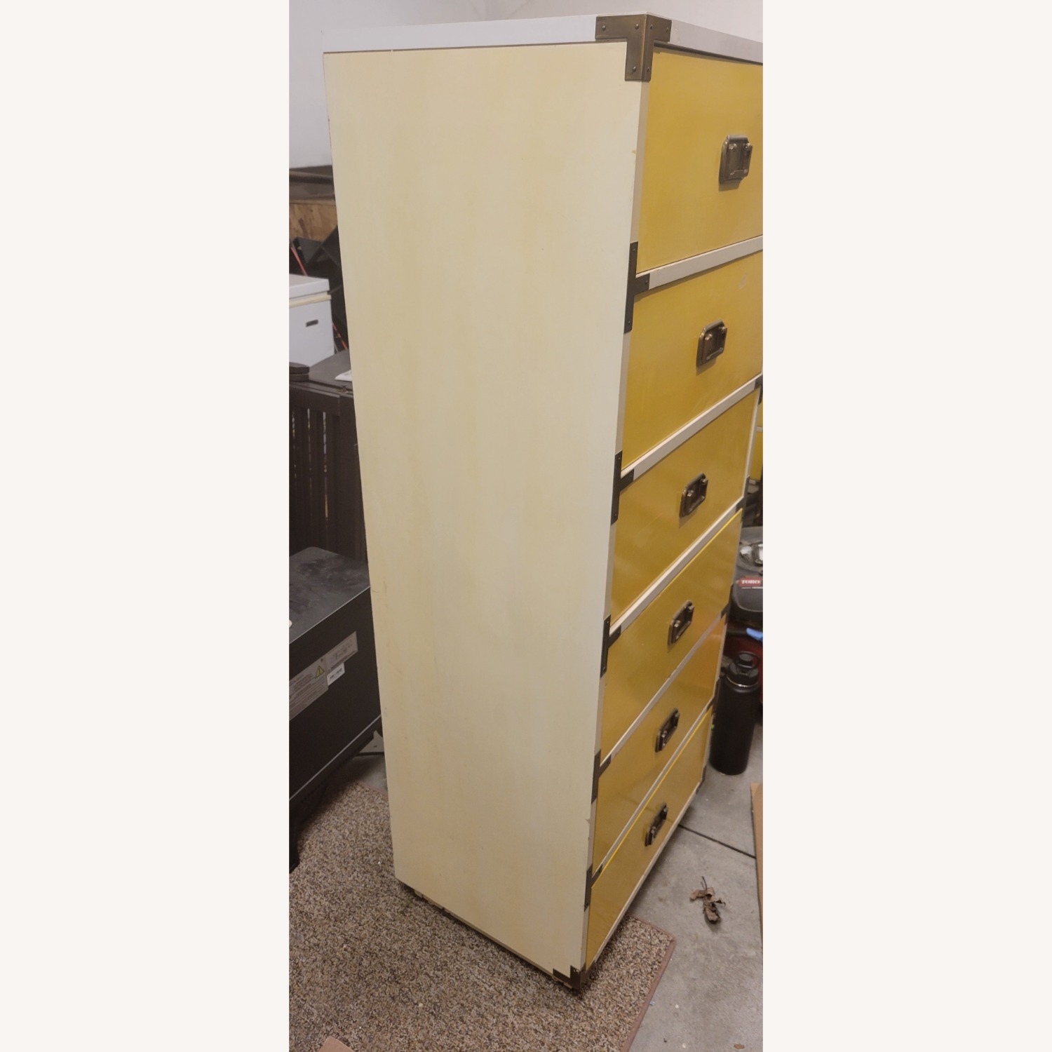 Mid Century Tall 6 Drawer Dresser - image-8