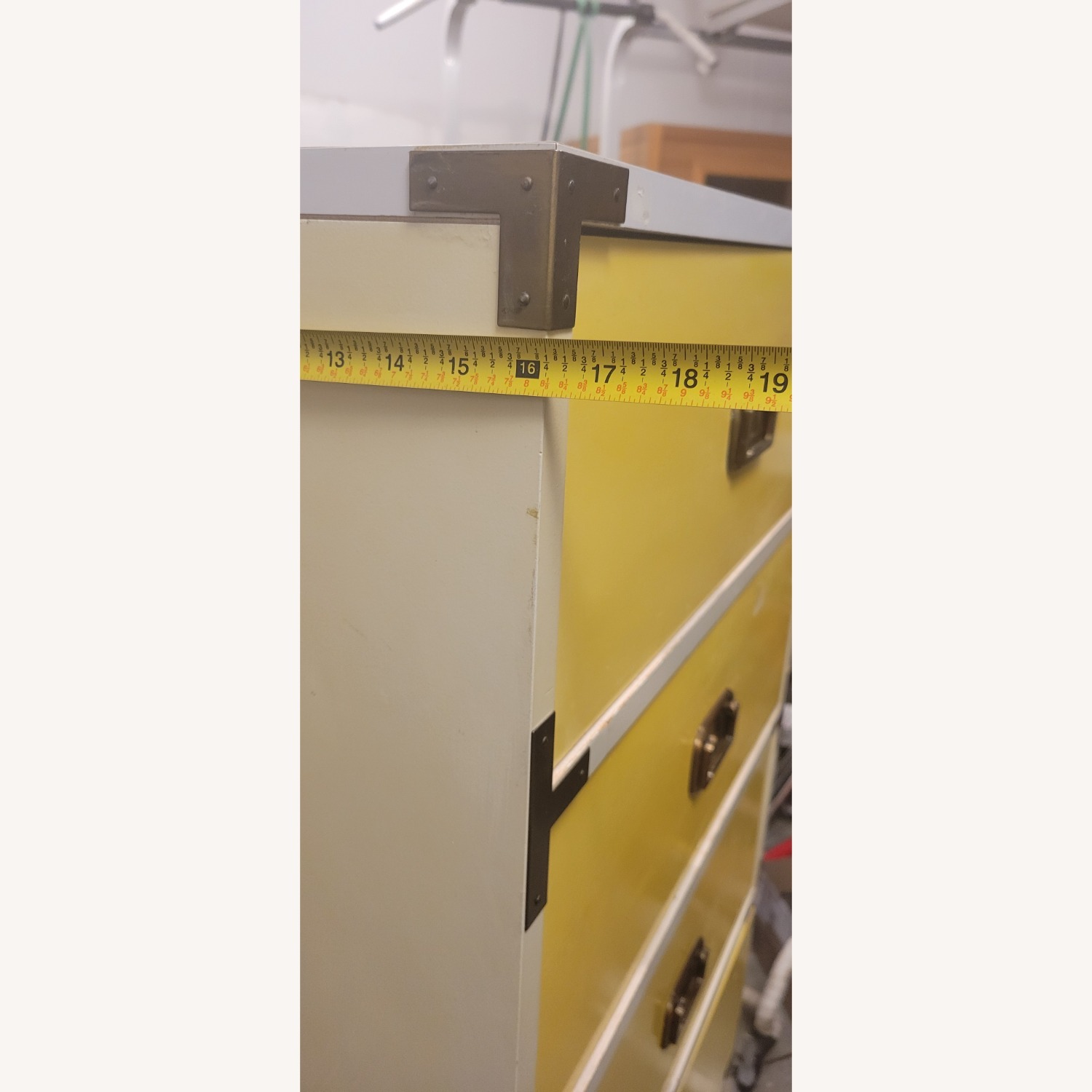 Mid Century Tall 6 Drawer Dresser - image-6