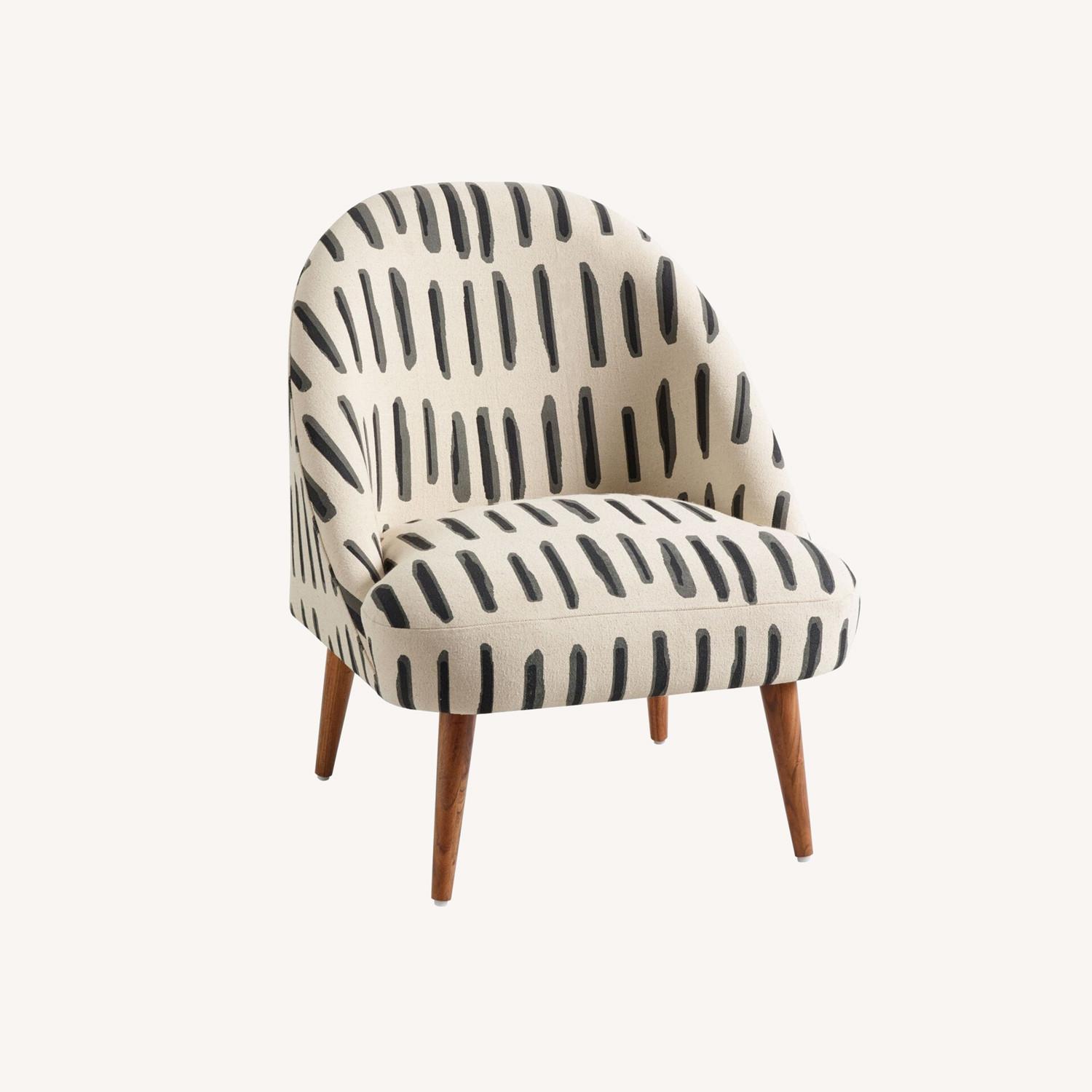 World Market Noemi Patterned Accent Chair - image-0