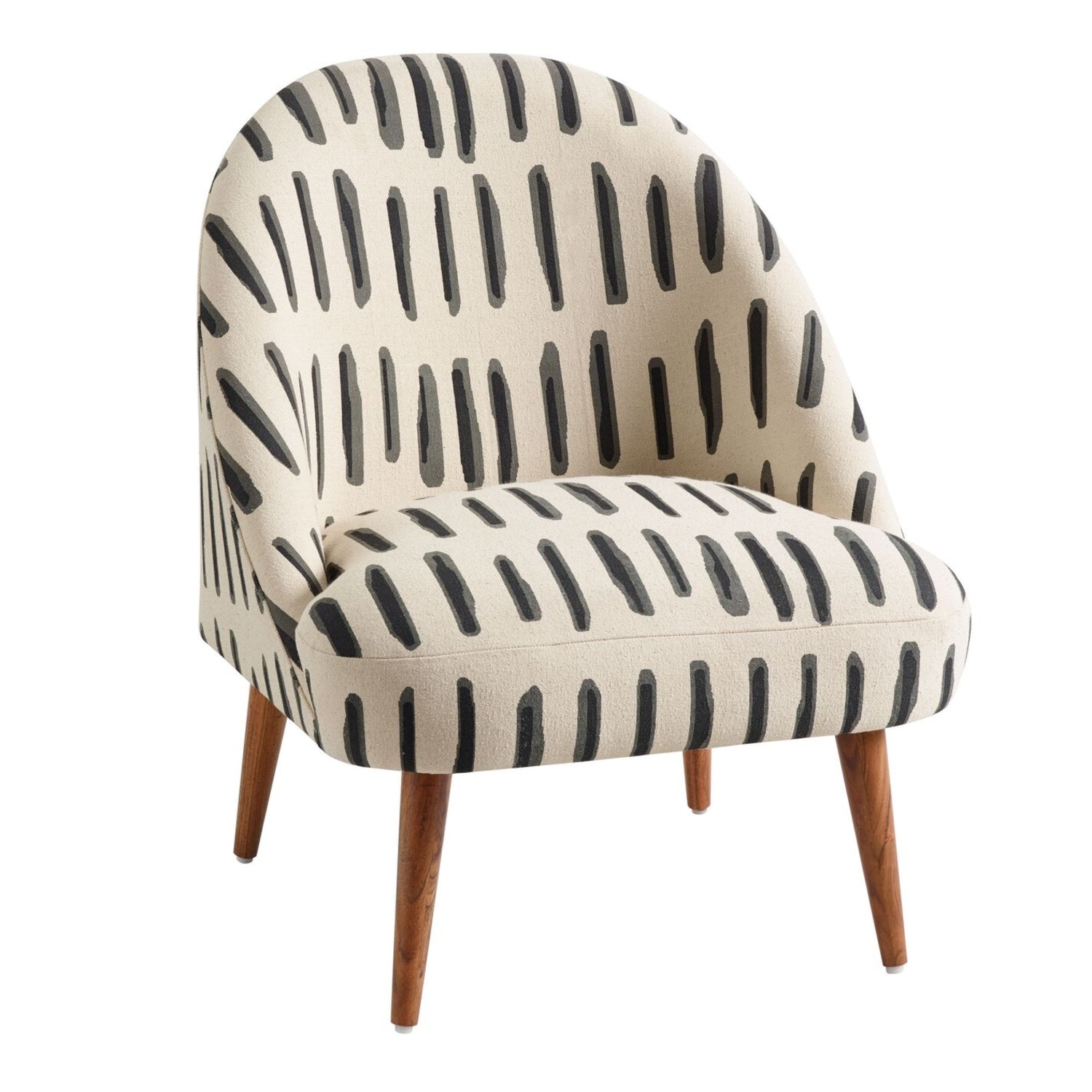 World Market Noemi Patterned Accent Chair - image-4
