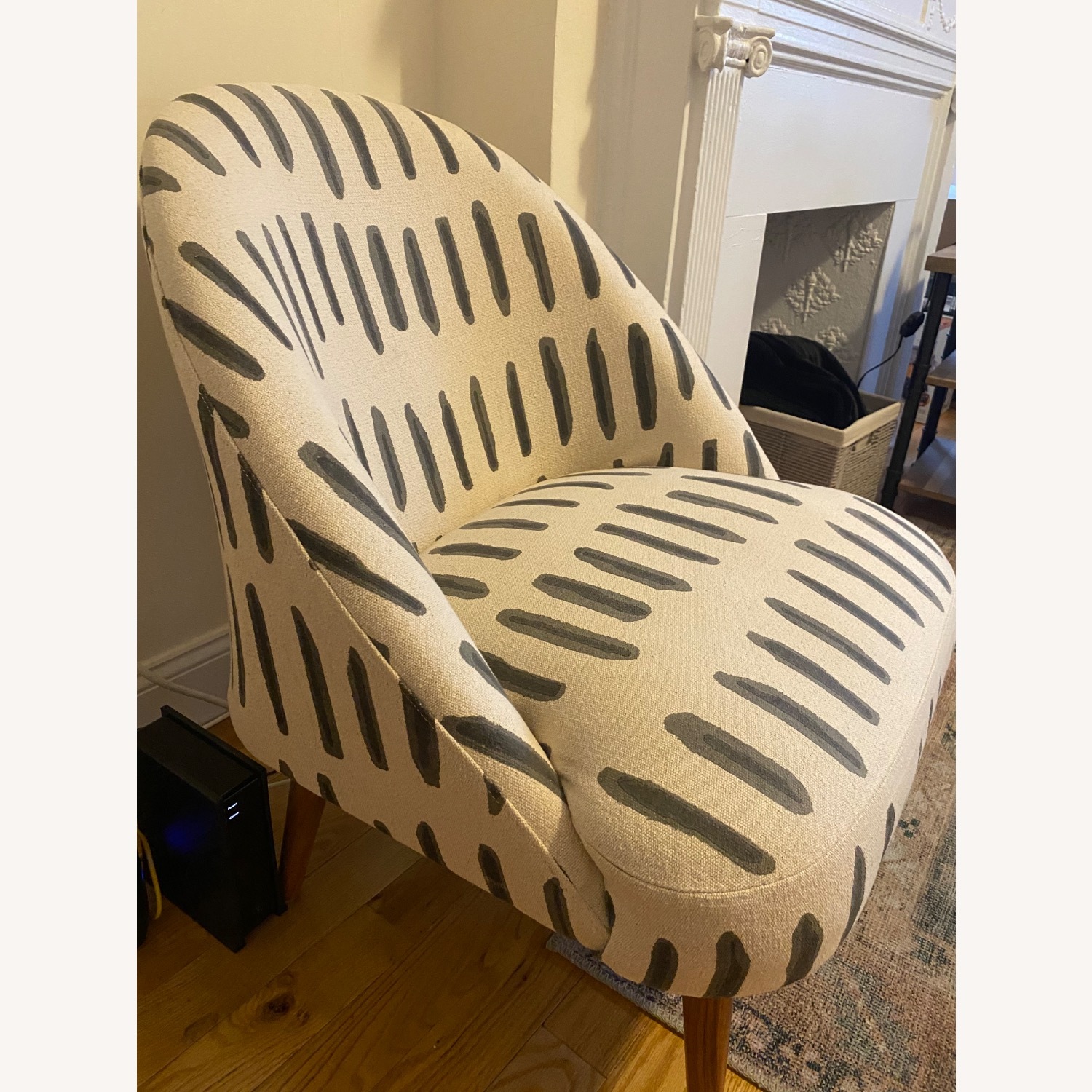 World Market Noemi Patterned Accent Chair - image-3