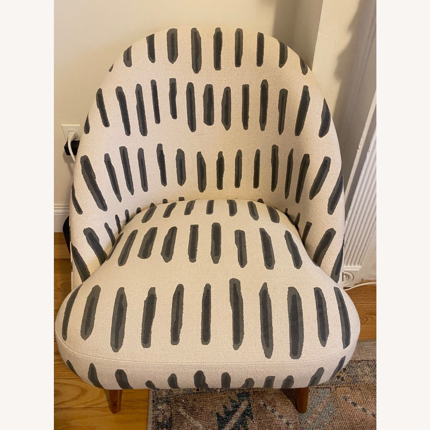 World Market Noemi Patterned Accent Chair - image-1